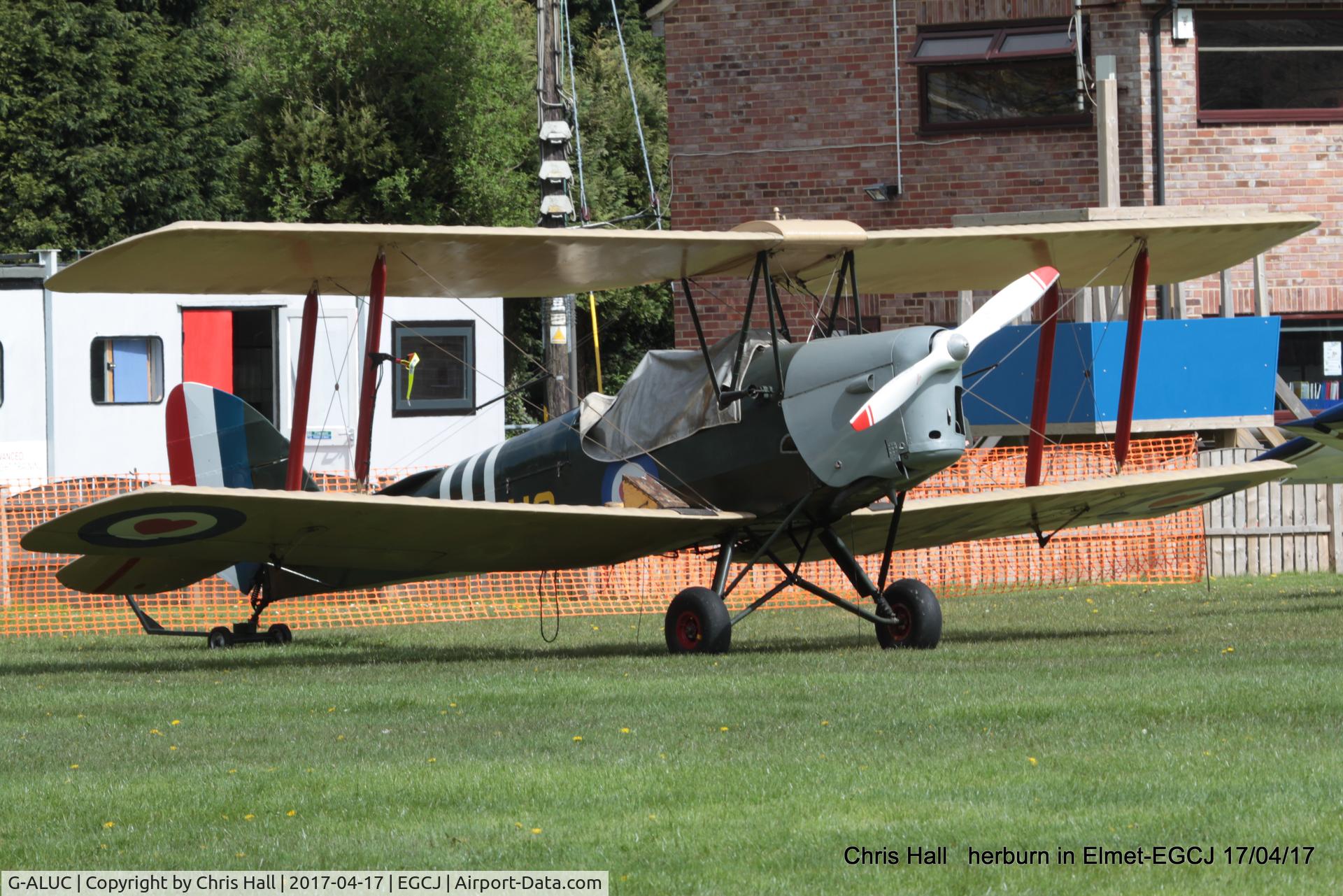 G-ALUC, 1940 De Havilland DH-82A Tiger Moth II C/N 83094, at Sherburn in Elmet