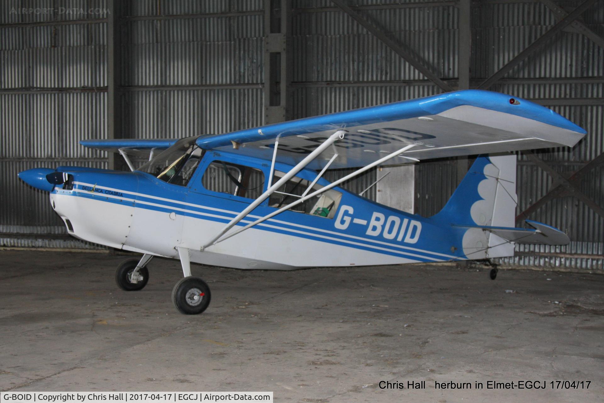 G-BOID, 1975 Bellanca 7ECA Citabria C/N 1092-75, at Sherburn in Elmet