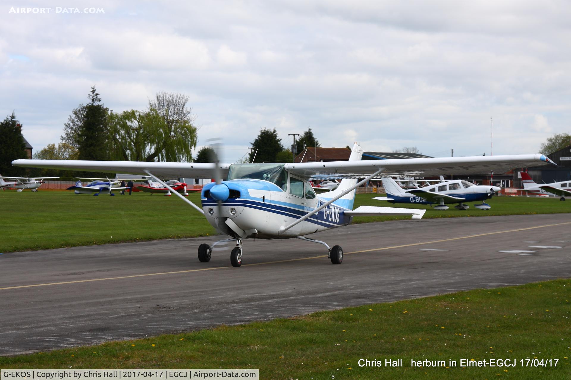 G-EKOS, 1978 Reims FR182 Skylane RG C/N 0017, at Sherburn in Elmet