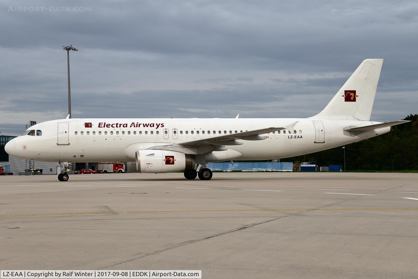 LZ-EAA, 1993 Airbus A320-231 C/N 424, Airbus A320-231 - Electra Airways - 424 - LZ-EAA - 08.09.2017 - CGN