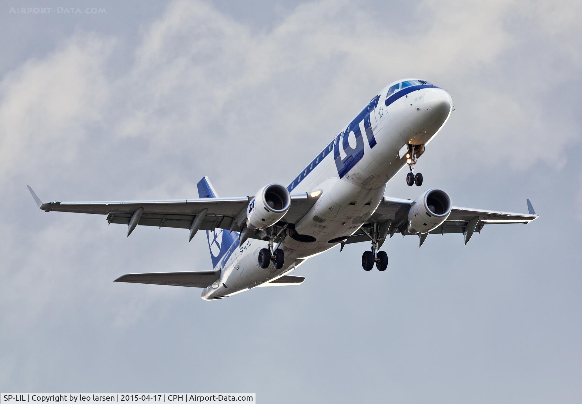 SP-LIL, 2010 Embraer 175LR (ERJ-170-200LR) C/N 17000306, Copenhagen 17.4.2015