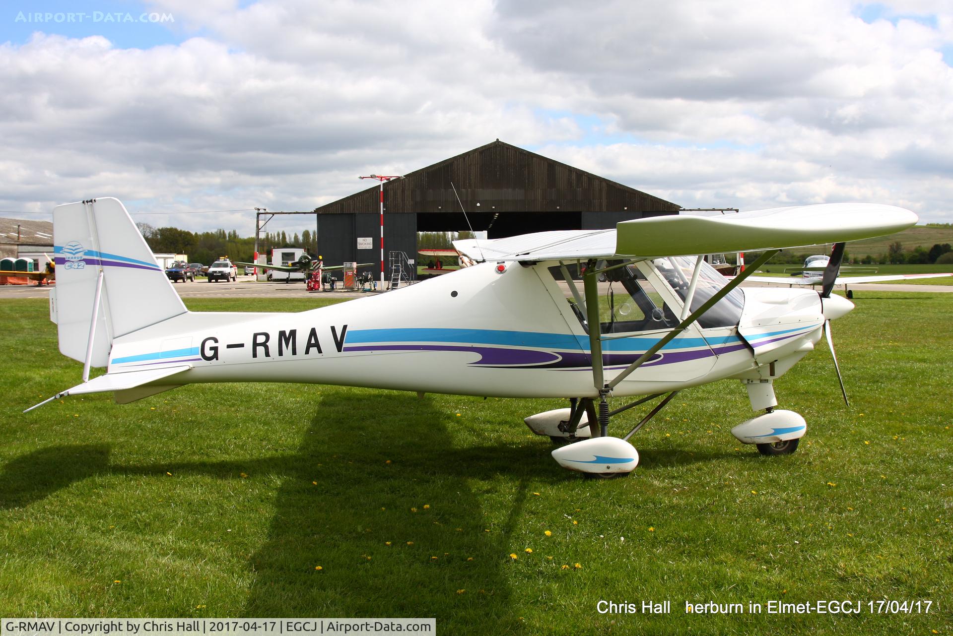 G-RMAV, 2015 Comco Ikarus C42 C/N 1502-7358, at Sherburn in Elmet