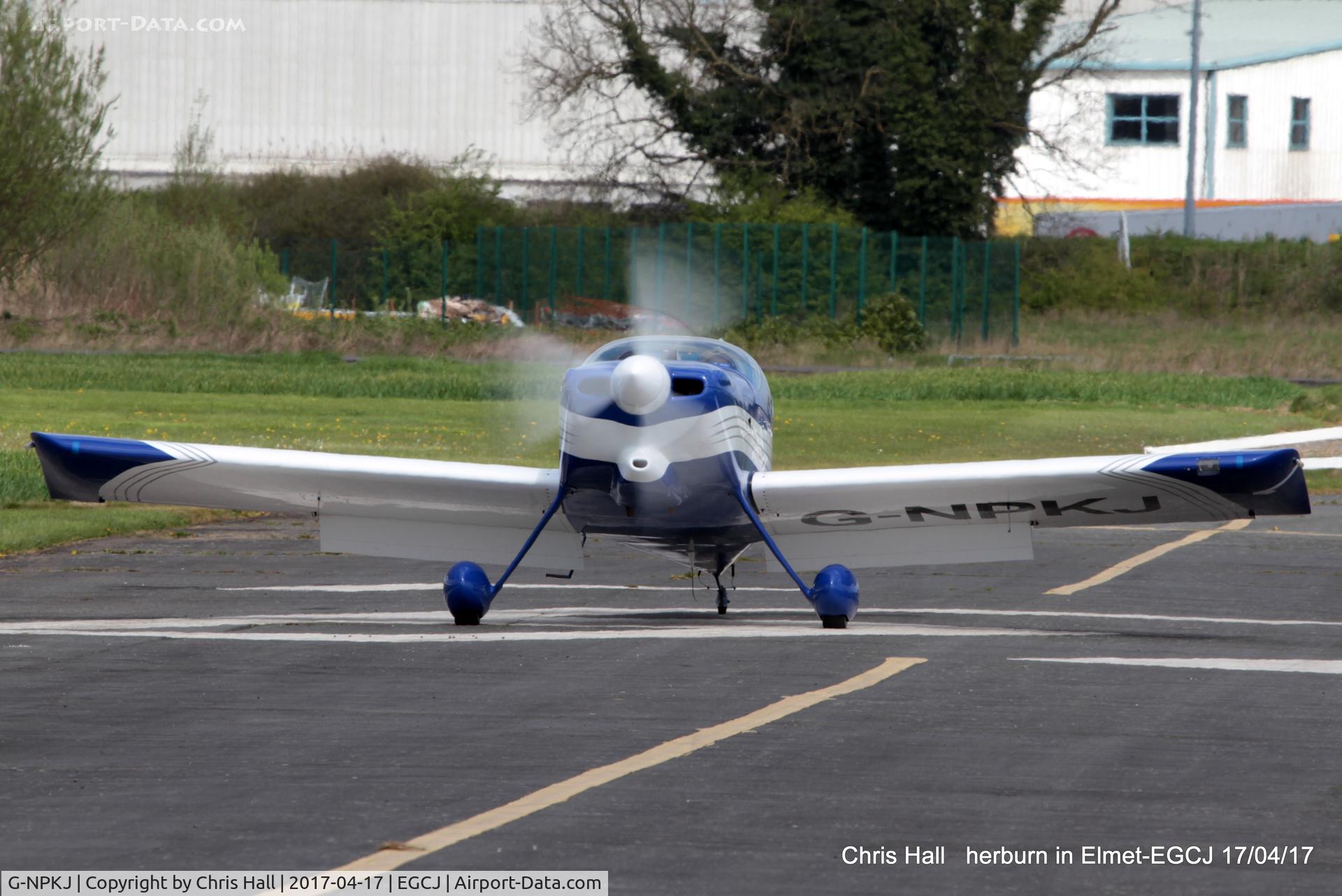 G-NPKJ, 1998 Vans RV-6 C/N PFA 181-13138, at Sherburn in Elmet