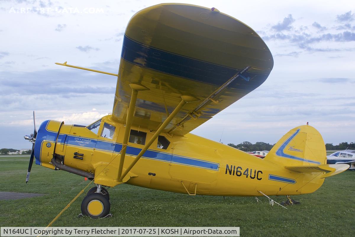 N164UC, 1942 Noorduyn UC-64A Norseman C/N 224, At 2017 EAA AirVenture at Oshkosh