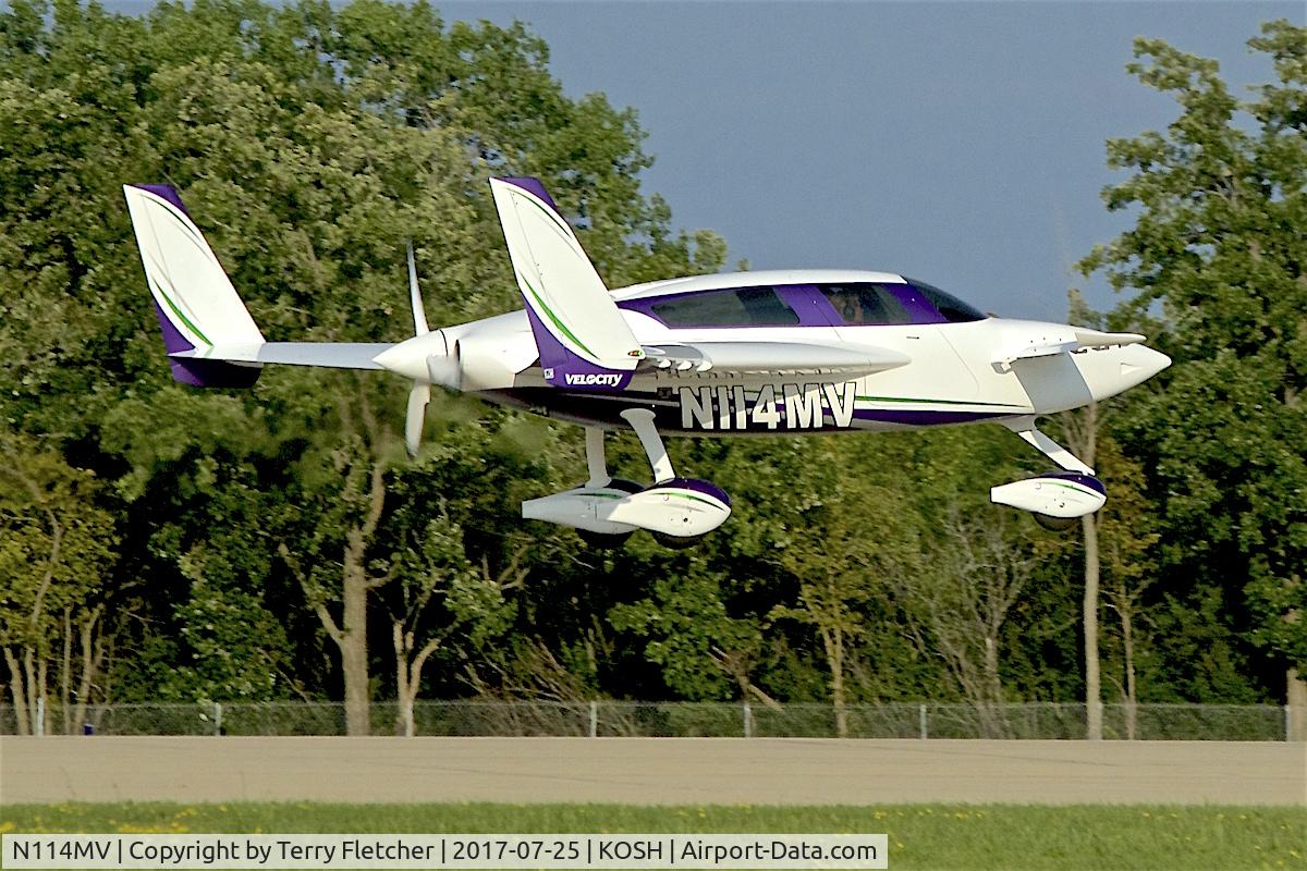N114MV, Velocity Velocity XL C/N 1 (N114MV), At 2017 EAA AirVenture at Oshkosh