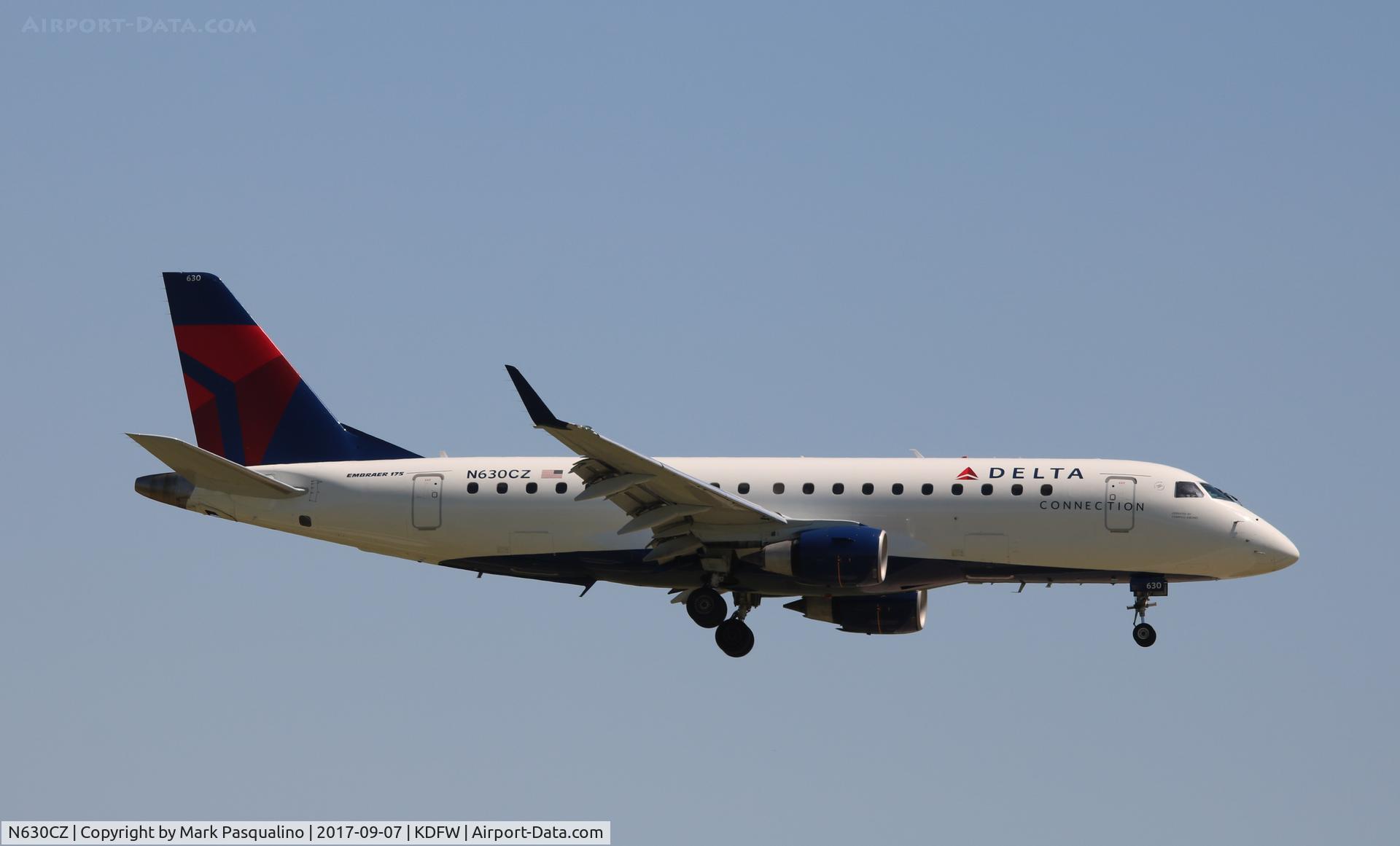 N630CZ, 2008 Embraer 175LR (ERJ-170-200LR) C/N 17000238, ERJ 170-200 LR