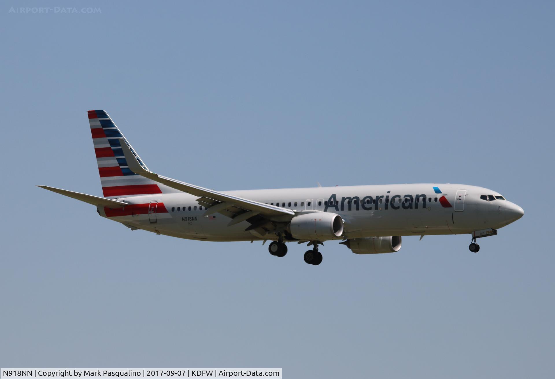 N918NN, 2013 Boeing 737-823 C/N 33228, Boeing 737-800