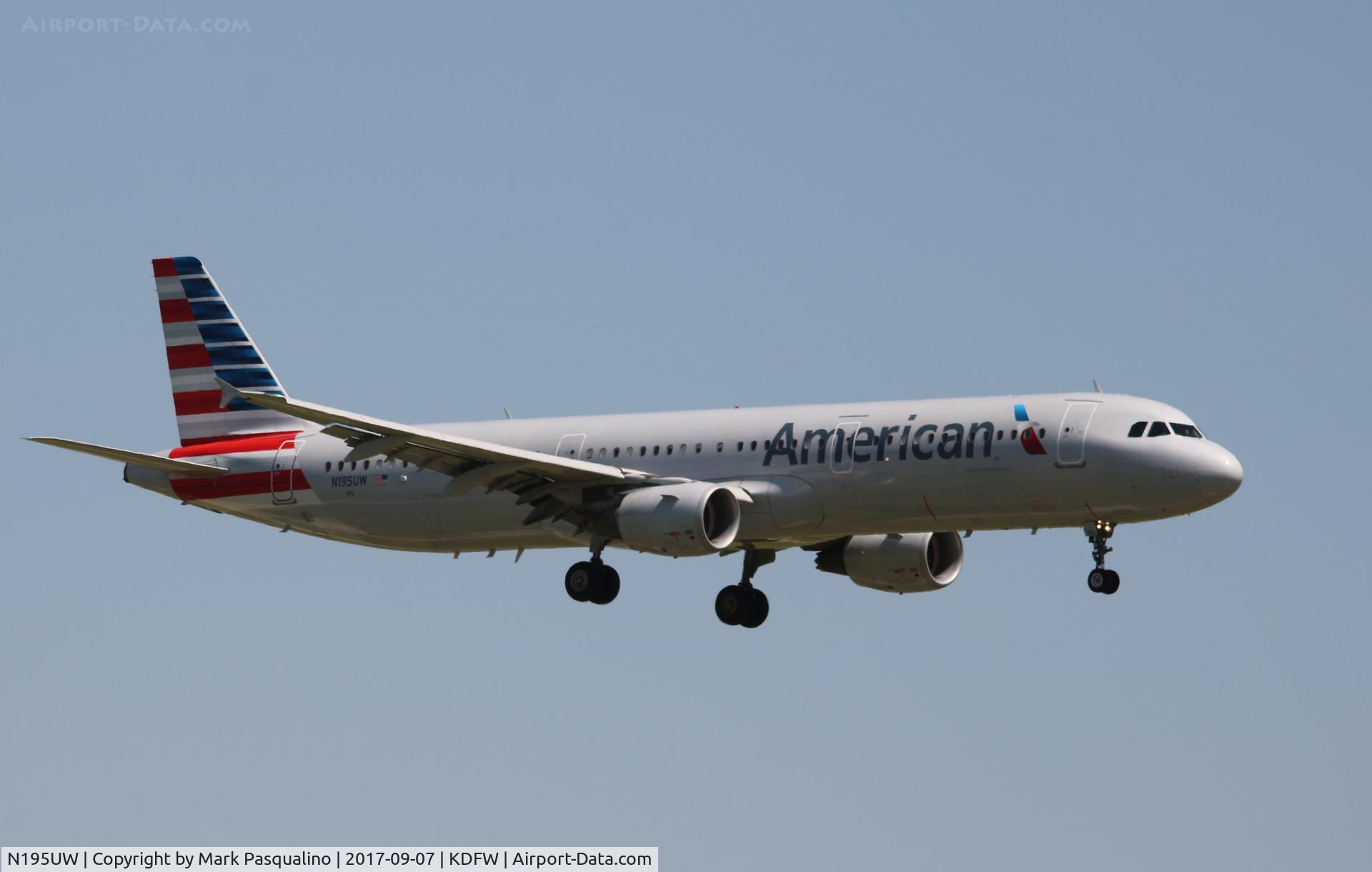 N195UW, 2008 Airbus A321-211 C/N 3633, Airbus A321