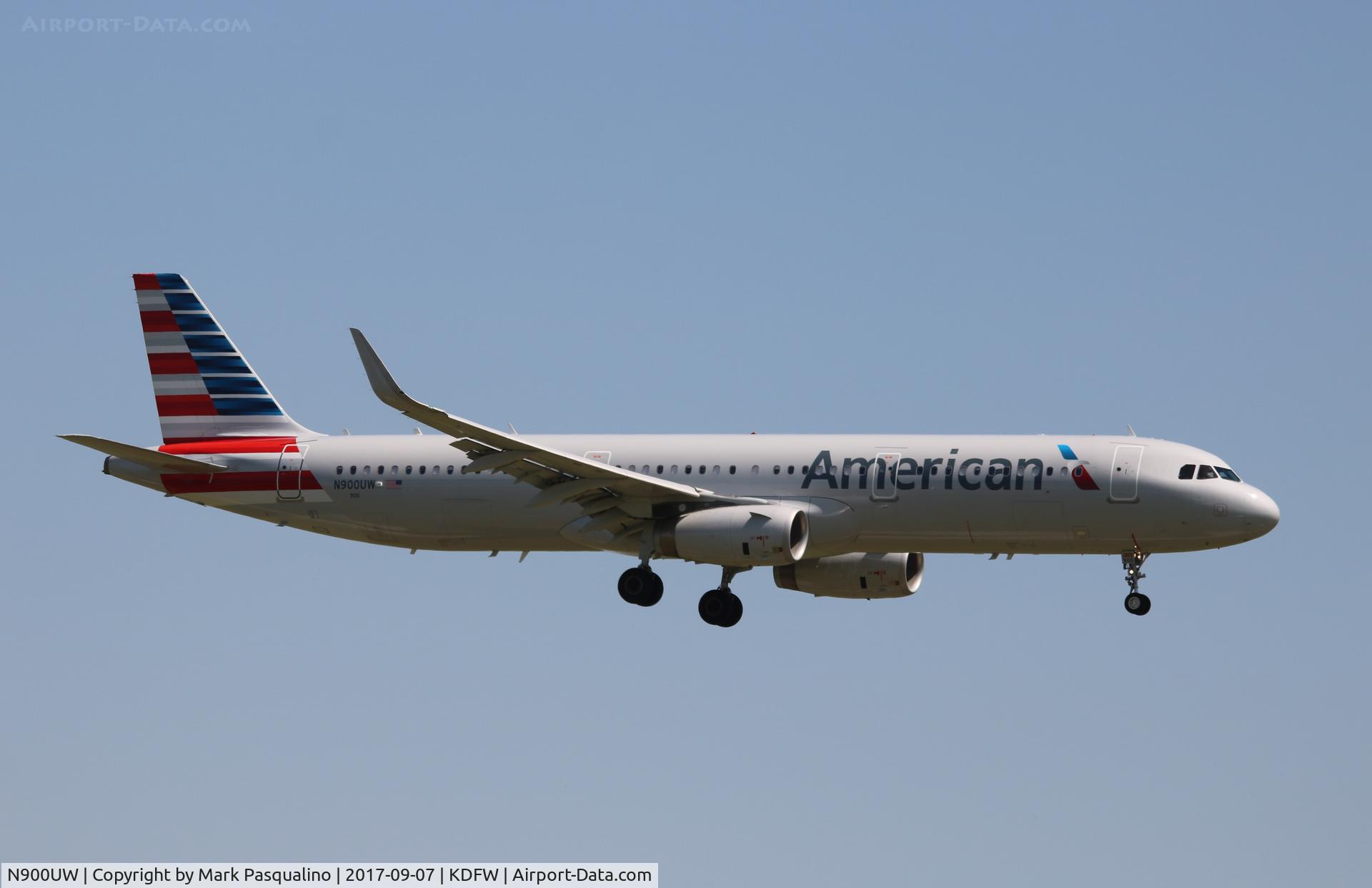 N900UW, 2017 Airbus A321-231 C/N 7617, Airbus A321