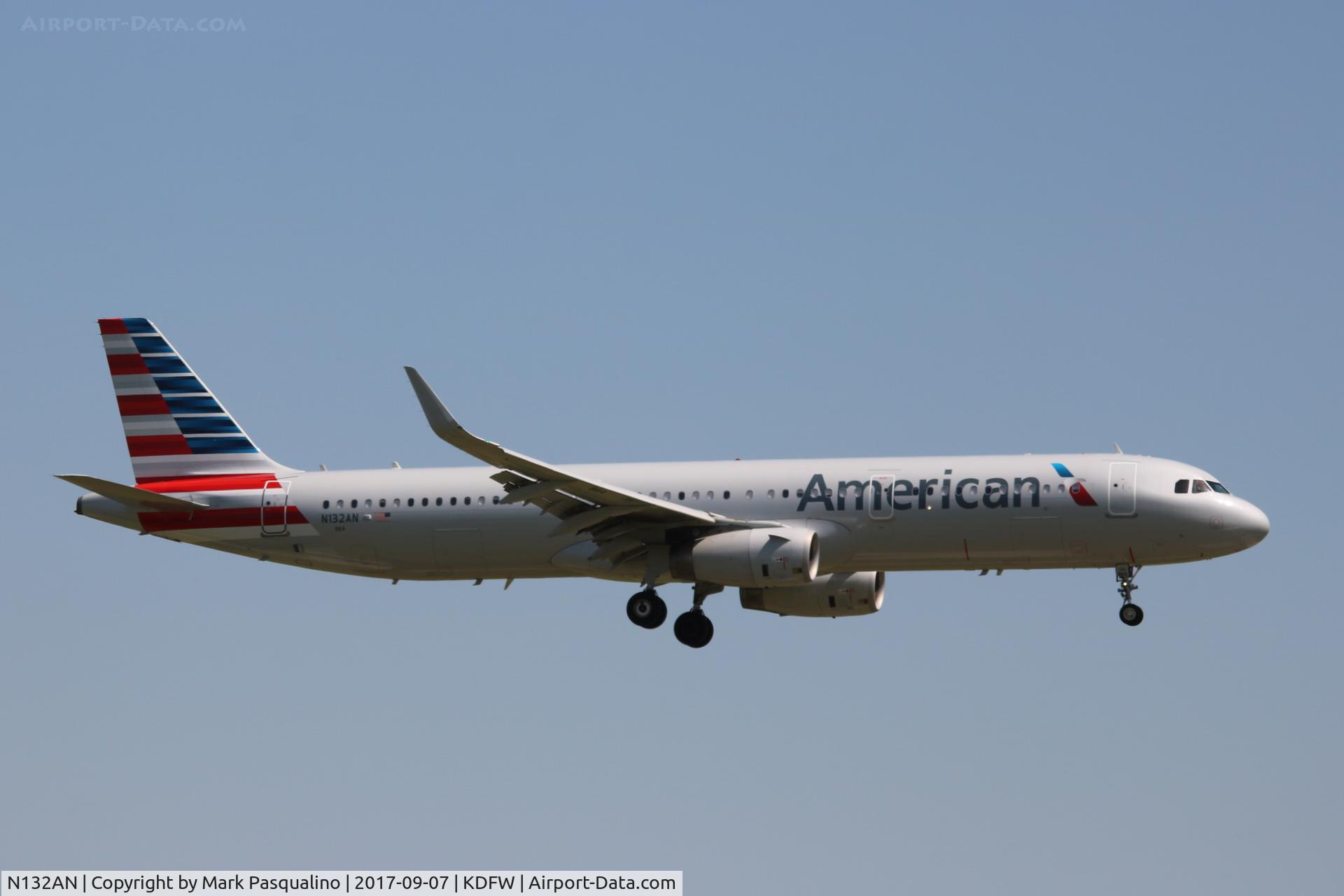 N132AN, 2015 Airbus A321-231 C/N 6473, Airbus A321