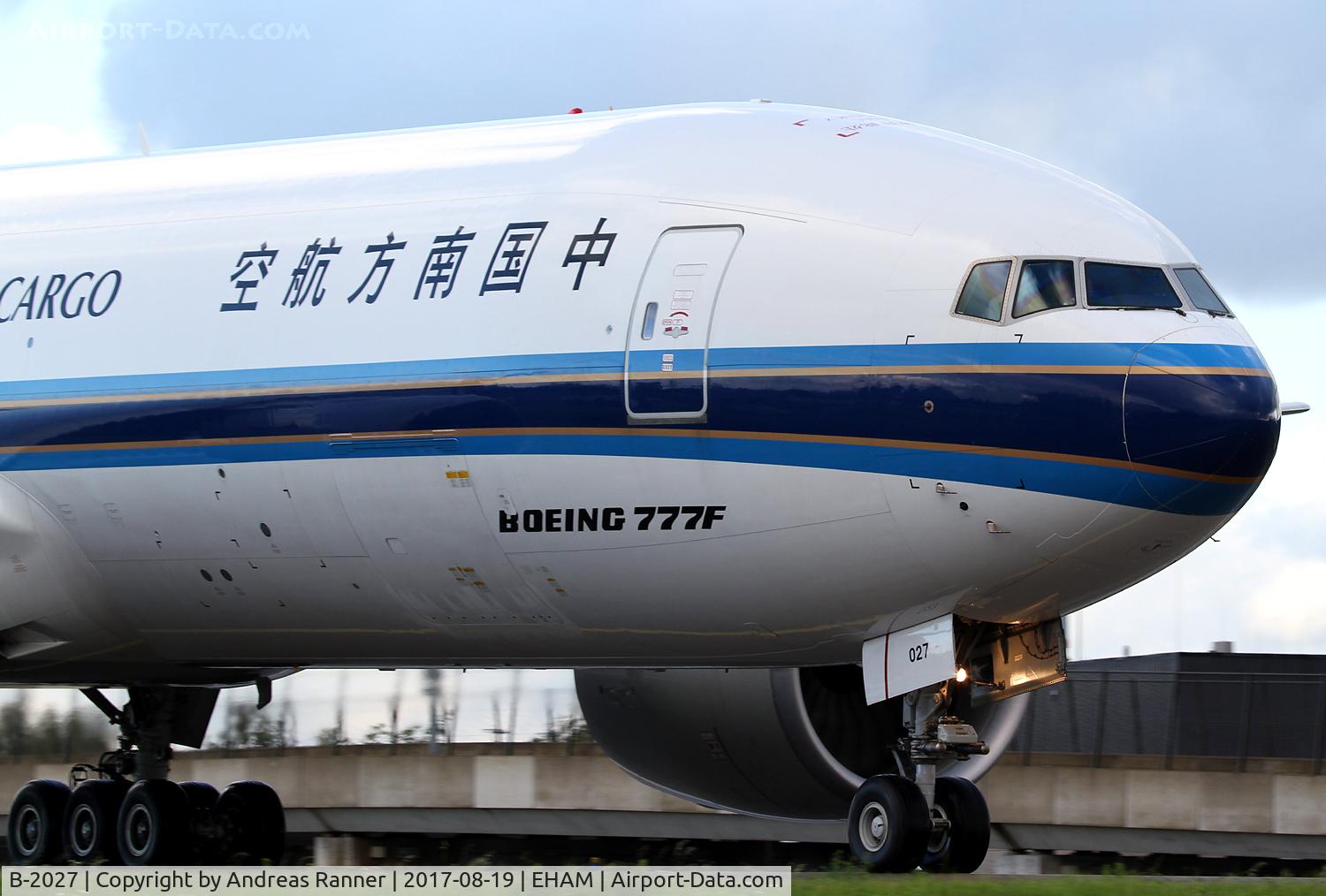 B-2027, 2015 Boeing 777-F1B C/N 41636, China Southern Boeing 777