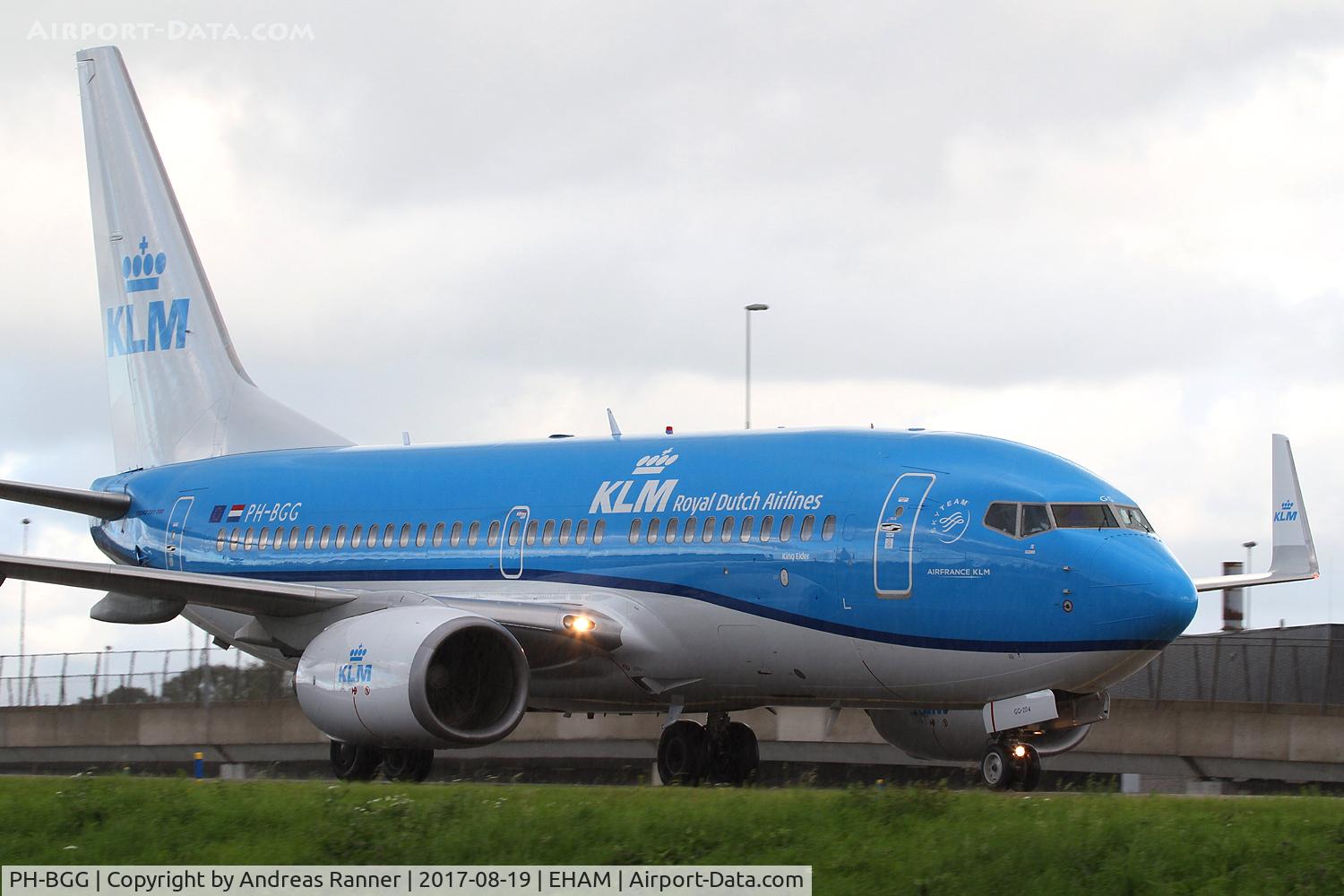 PH-BGG, 2009 Boeing 737-7K2 C/N 30367, KLM Boeing 737