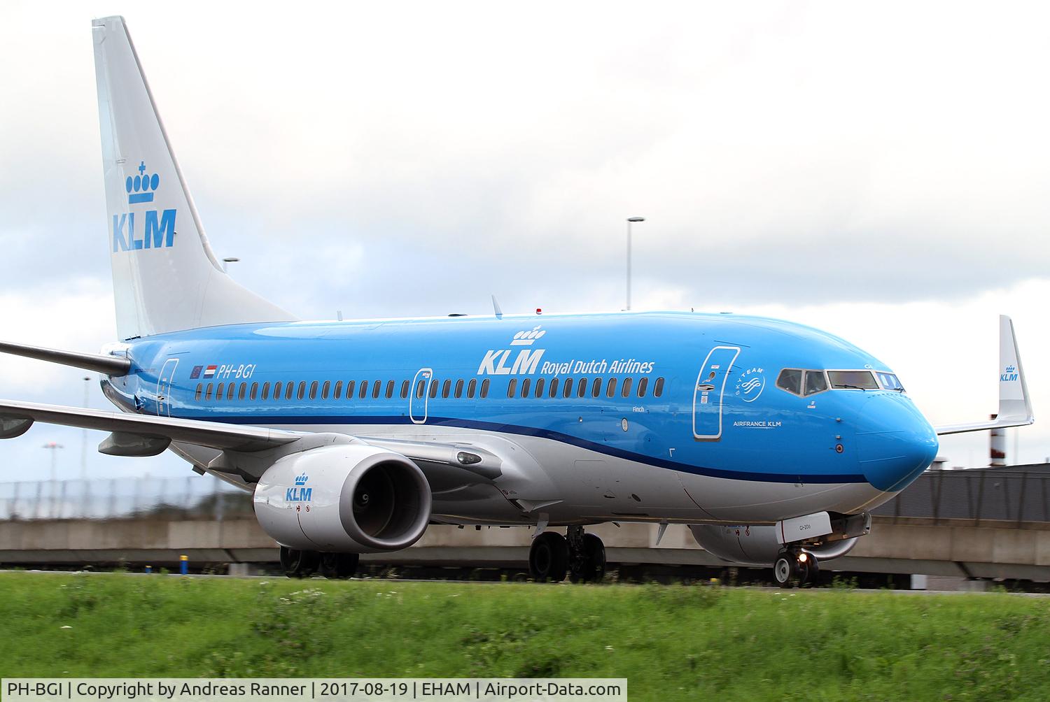 PH-BGI, 2010 Boeing 737-7K2 C/N 30364, KLM Boeing 737