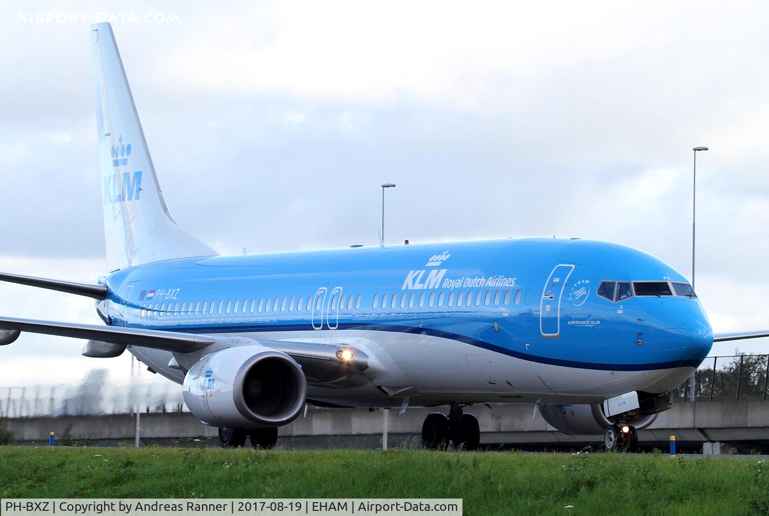 PH-BXZ, 2008 Boeing 737-8K2 C/N 30368, KLM Boeing 737