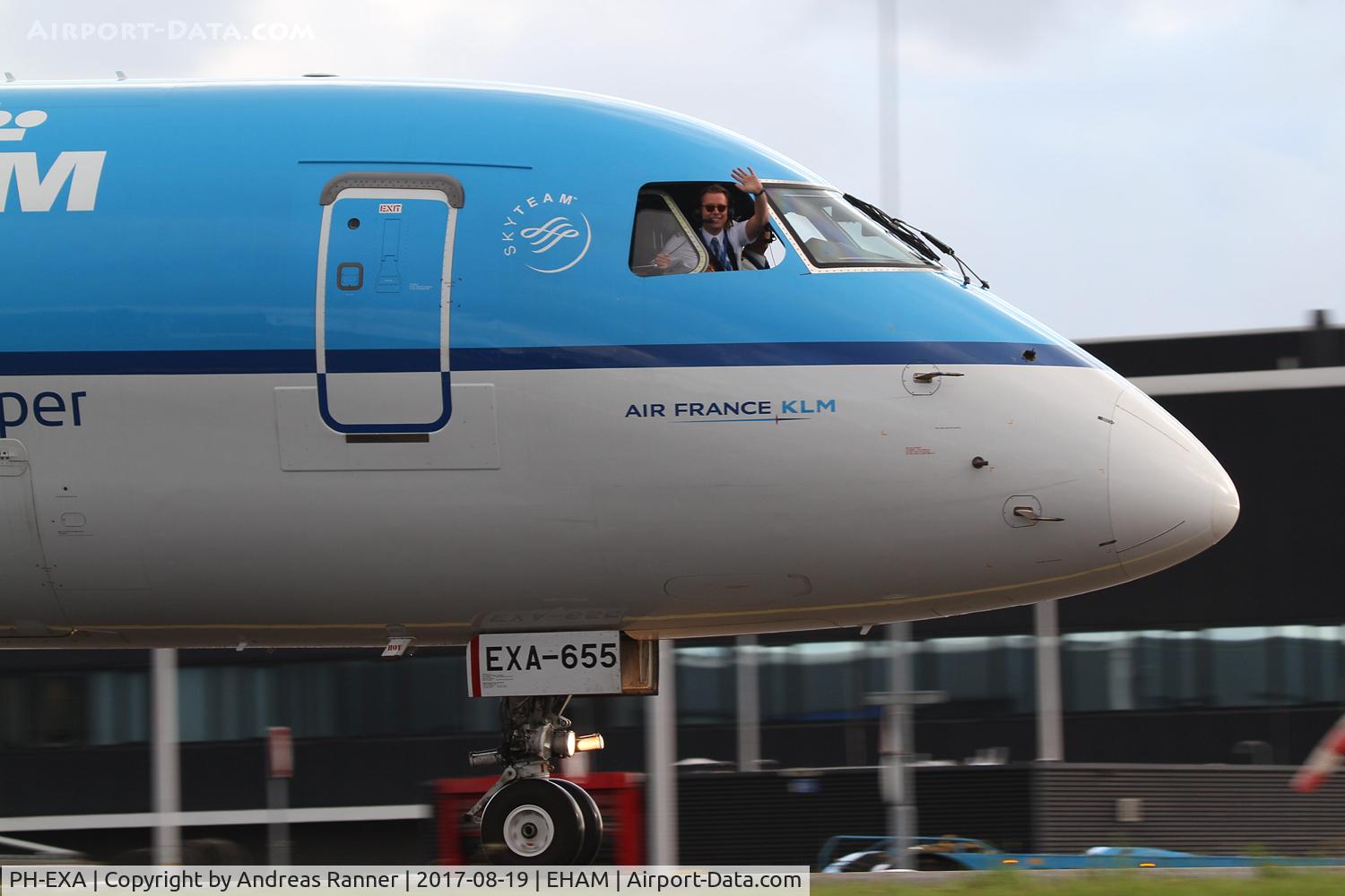 PH-EXA, 2013 Embraer 190LR (ERJ-190-100LR) C/N 19000655, KLM cityhopper ERJ-190