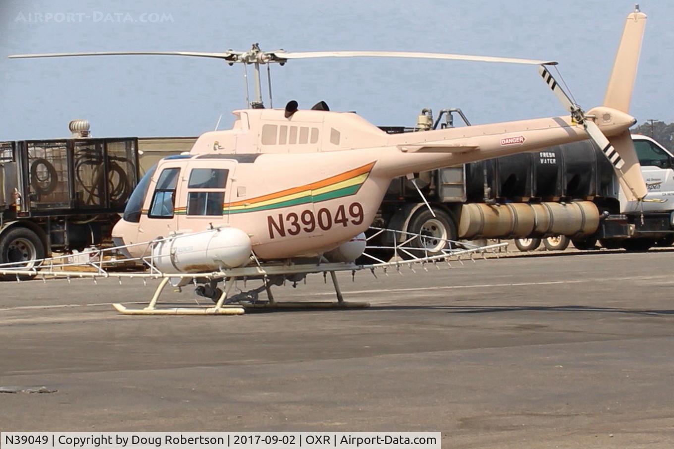 N39049, 1980 Bell 206B JetRanger C/N 3101, 1980 Bell 206B JETRANGER, one Allison 250-C20 Turboshaft, 420 SHp for takeoff, 370 SHp continuous, On Aspen Helicopters ramp, Restricted class