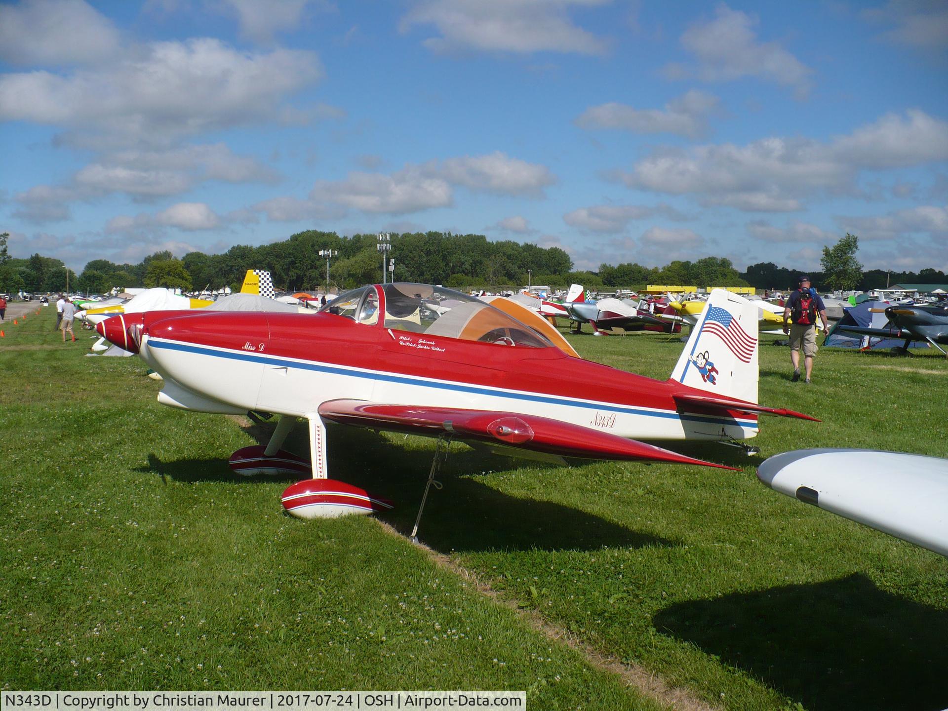 N343D, 2004 Vans RV-8 C/N 81662, Vans RV-8
