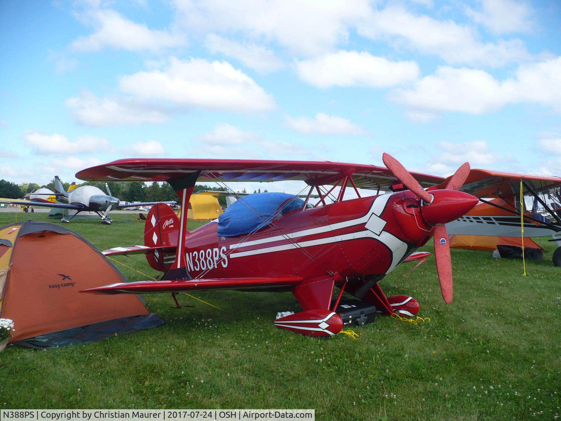 N388PS, 1986 Pitts S-2B Special C/N 5116, Pitts S-2B