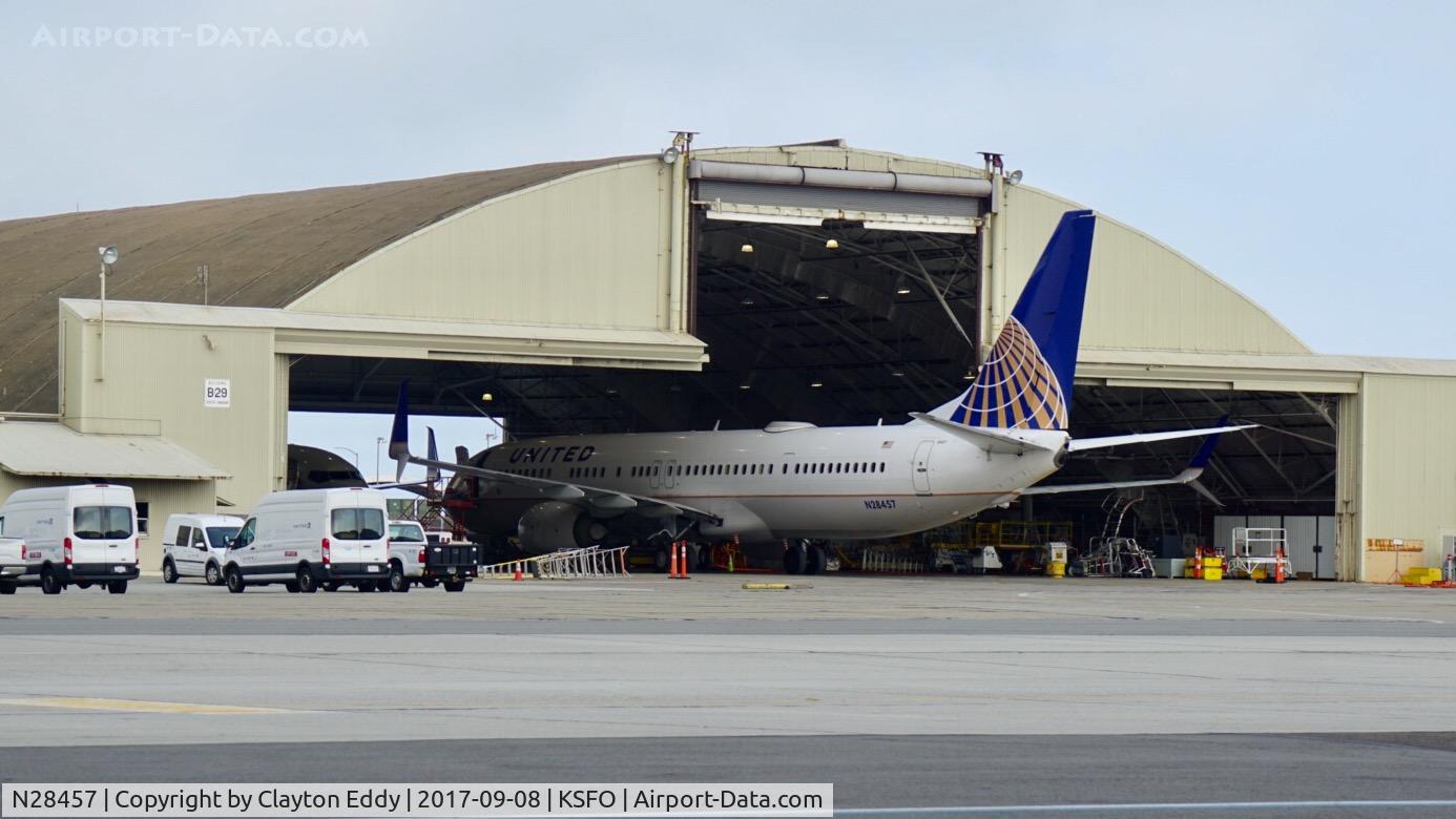 N28457, 2012 Boeing 737-924/ER C/N 41744, SFO 2017.