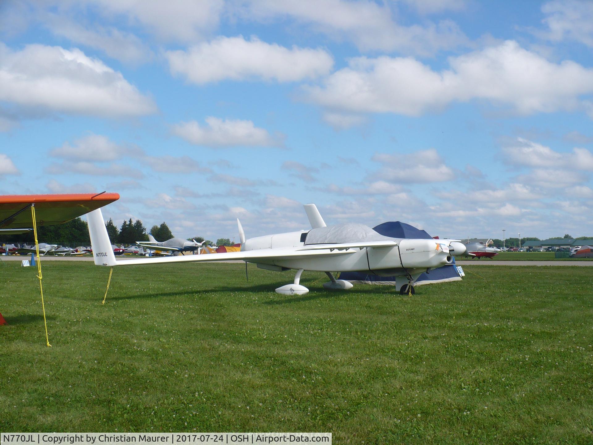N770JL, 2003 Rutan Defiant C/N 61, Defiant