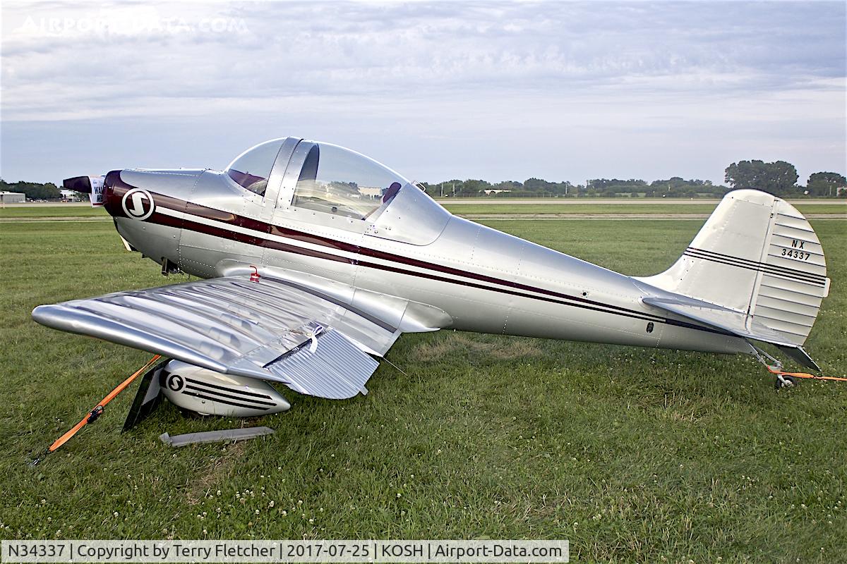 N34337, 2015 Luscombe 10 C/N 1-R, Replica on the sole Luscombe 10 at 2017 EAA AirVenture at Oshkosh