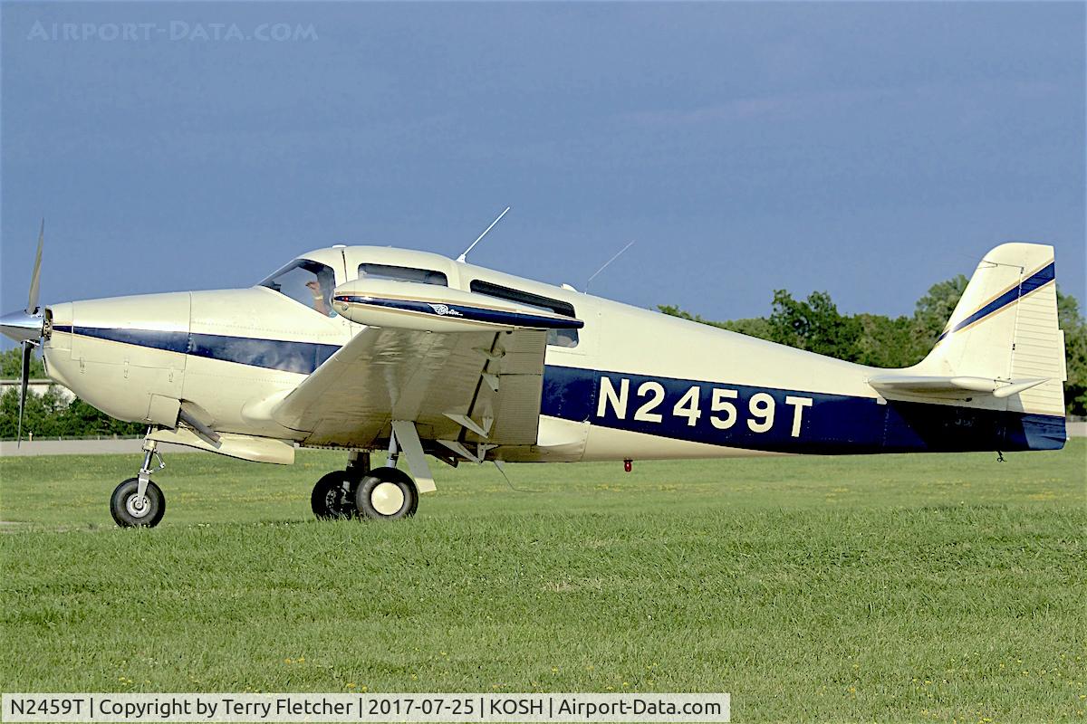 N2459T, 1962 Navion Rangemaster G-1 C/N NAV-4-2459, At 2017 EAA AirVenture at Oshkosh