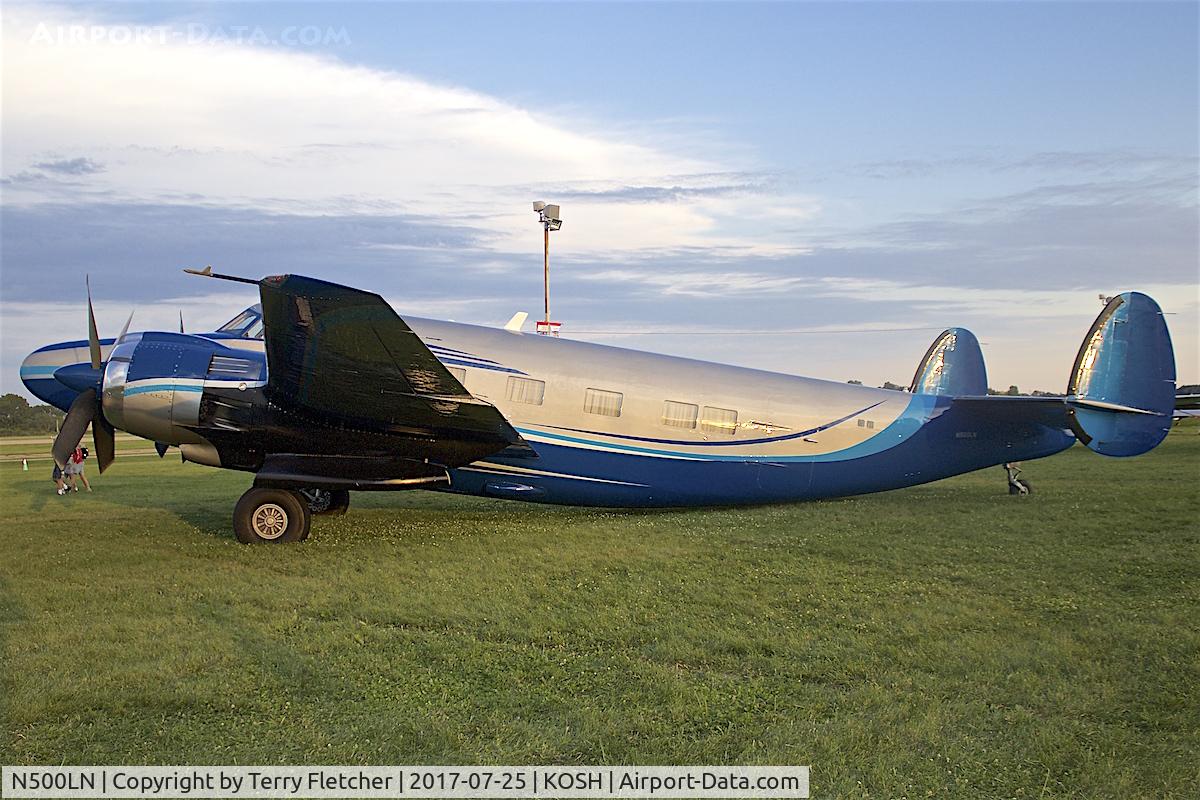 N500LN, 1960 Howard (Lockheed) 500 (PV-1/B-34 Ventura) C/N 5560/49, At 2017 EAA AirVenture at Oshkosh