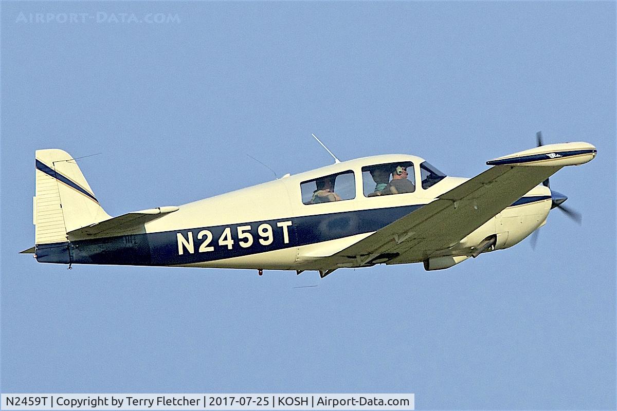 N2459T, 1962 Navion Rangemaster G-1 C/N NAV-4-2459, at 2017 EAA AirVenture at Oshkosh