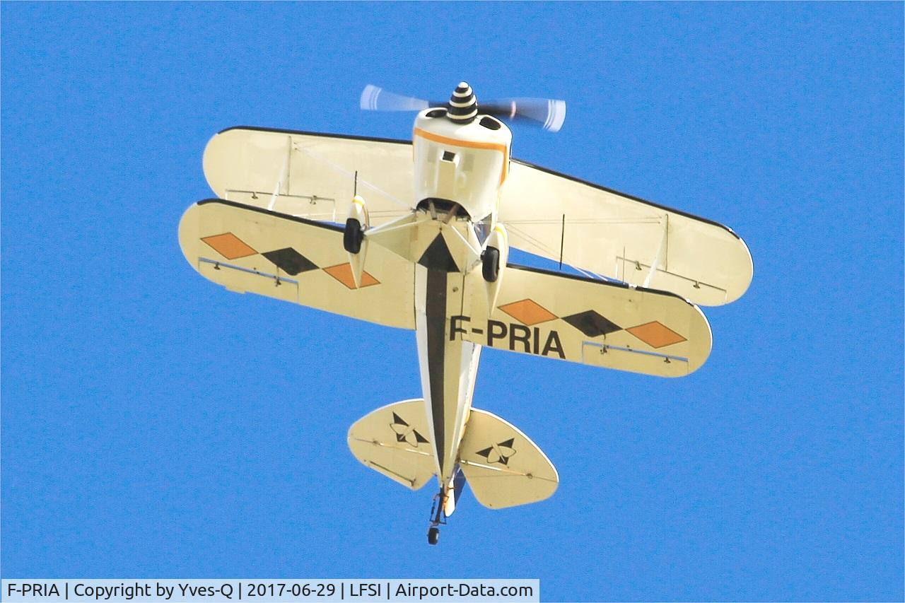 F-PRIA, Pitts S-1D Special C/N 7-0503, Pitts S-1D Special, On display, St Dizier-Robinson Air Base 113 (LFSI) Open day 2017