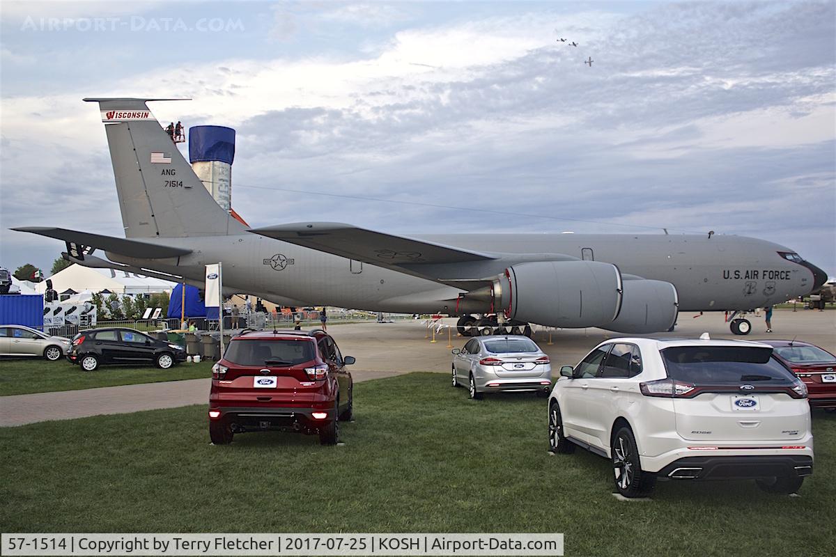 57-1514, 1957 Boeing KC-135R Stratotanker C/N 17585/194, at 2017 EAA AirVenture at Oshkosh