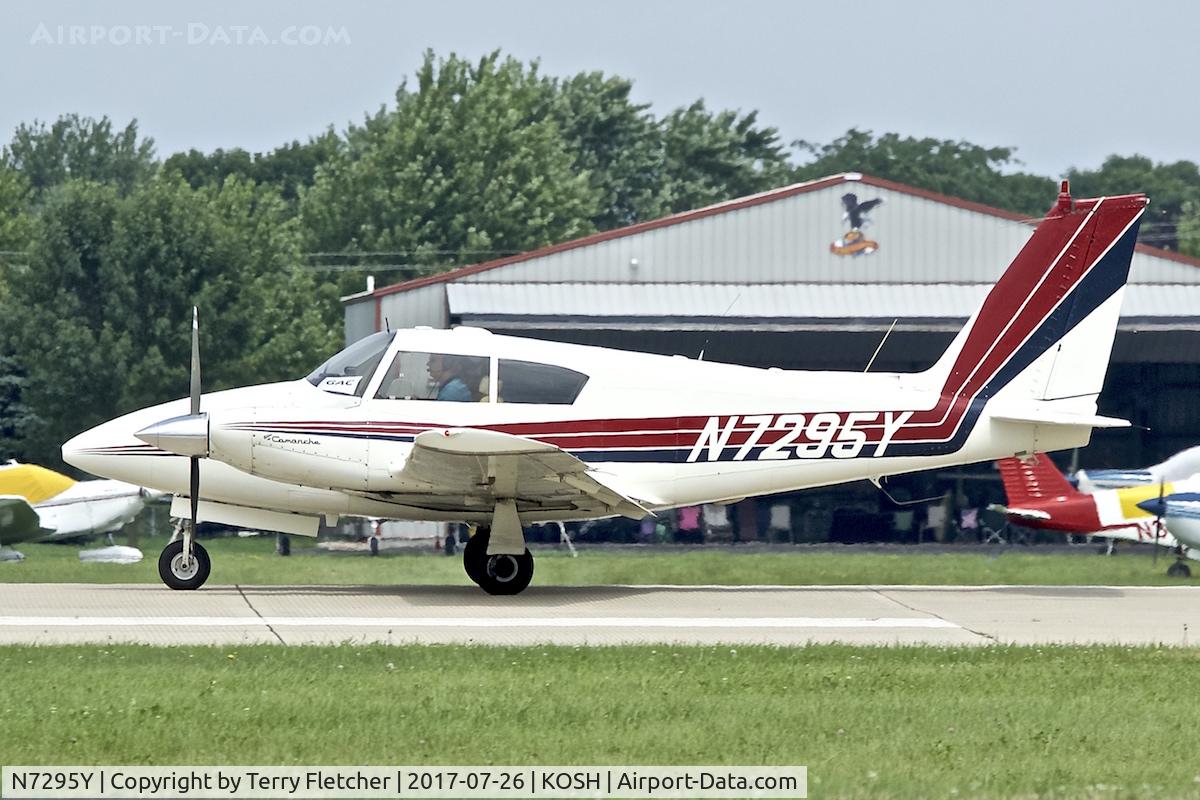 N7295Y, 1964 Piper PA-30 Twin Comanche Twin Comanche C/N 30-335, at 2017 EAA AirVenture at Oshkosh