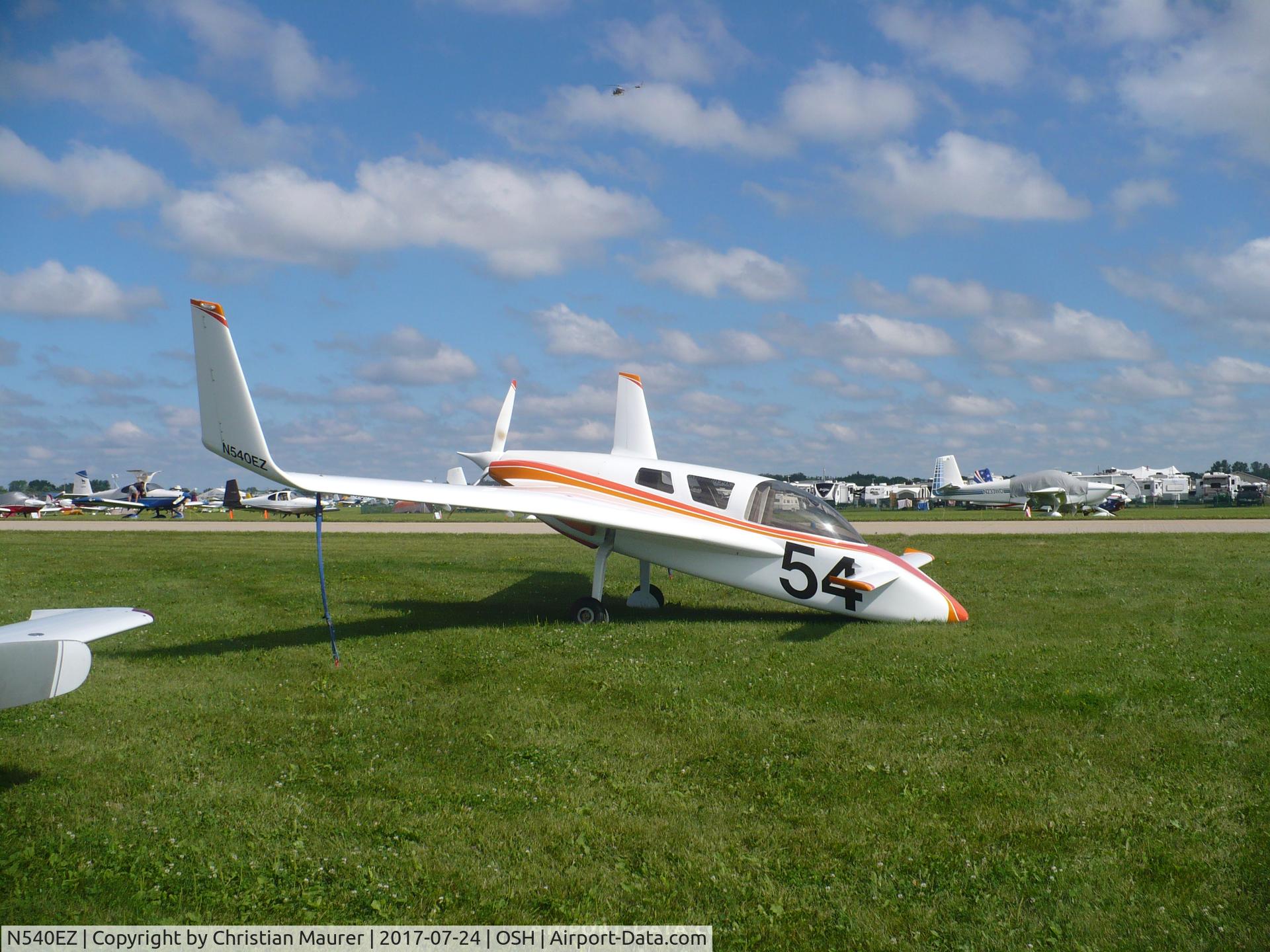 N540EZ, 2005 Co-Z Cozy Mark IV Mod C/N 003, Cozy