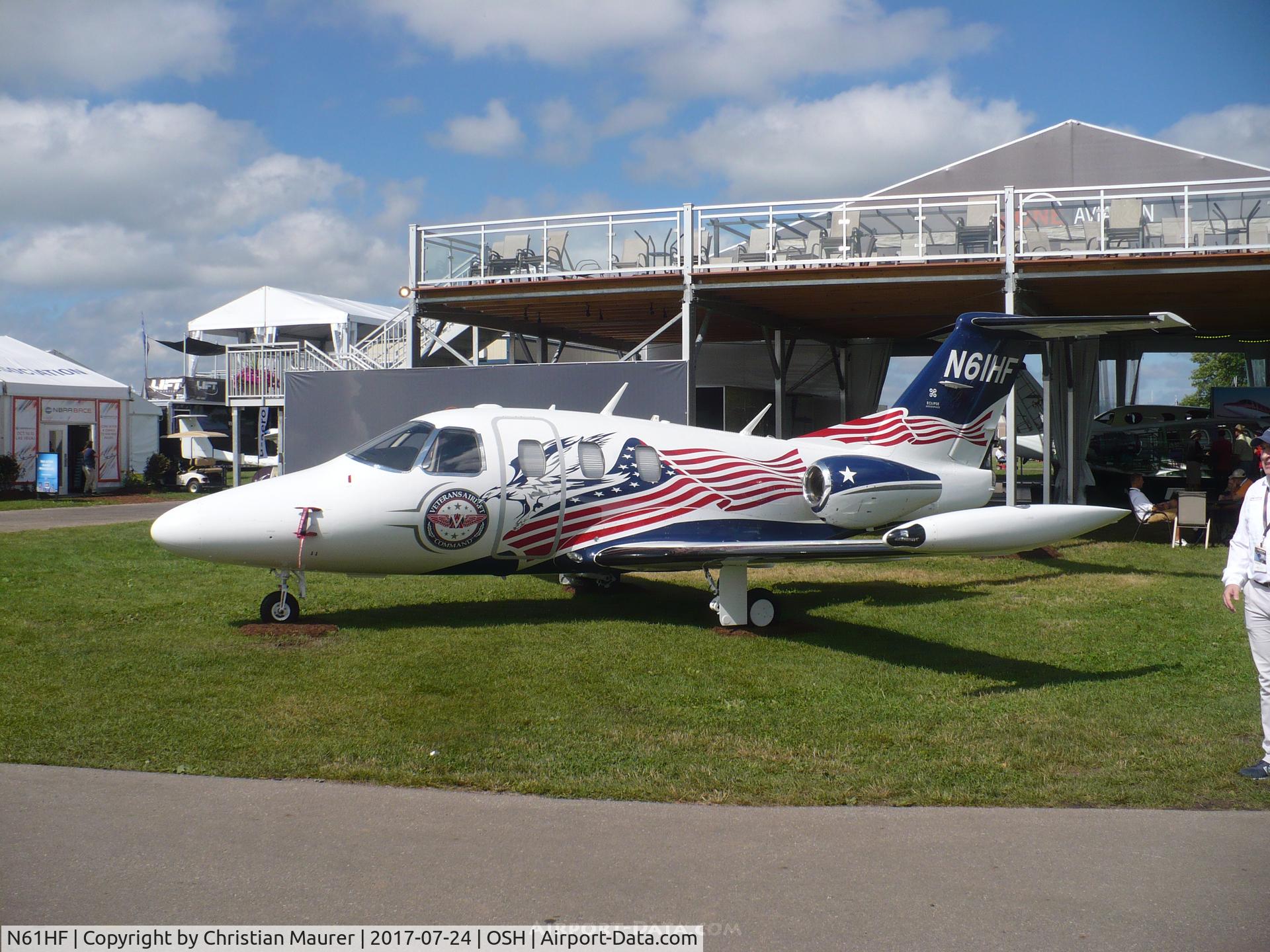 N61HF, 2007 Eclipse Aviation Corp EA500 C/N 000012, EA500
