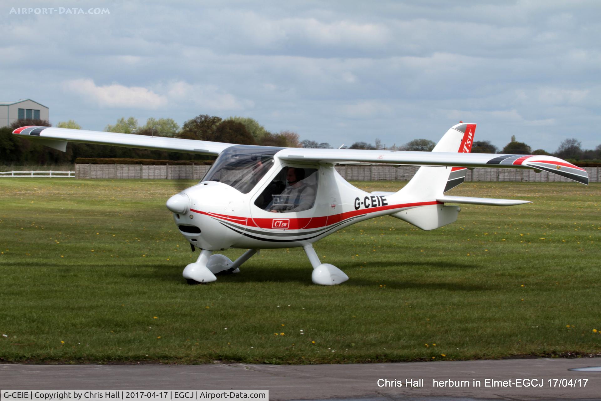 G-CEIE, 2006 Flight Design CTSW C/N 8243, at Sherburn in Elmet