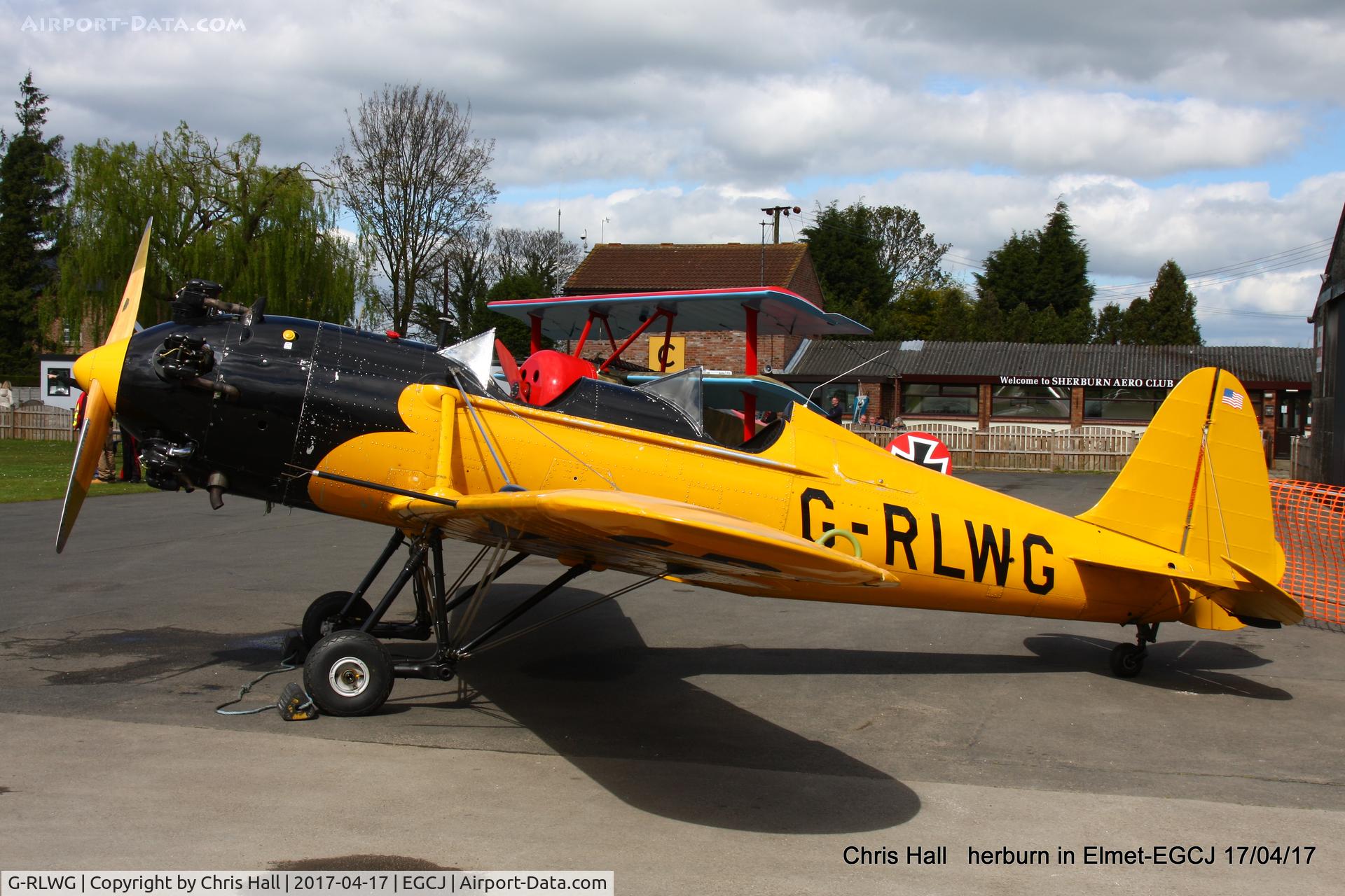 G-RLWG, 1942 Ryan PT-22 Recruit (ST3KR) C/N 1716, at Sherburn in Elmet