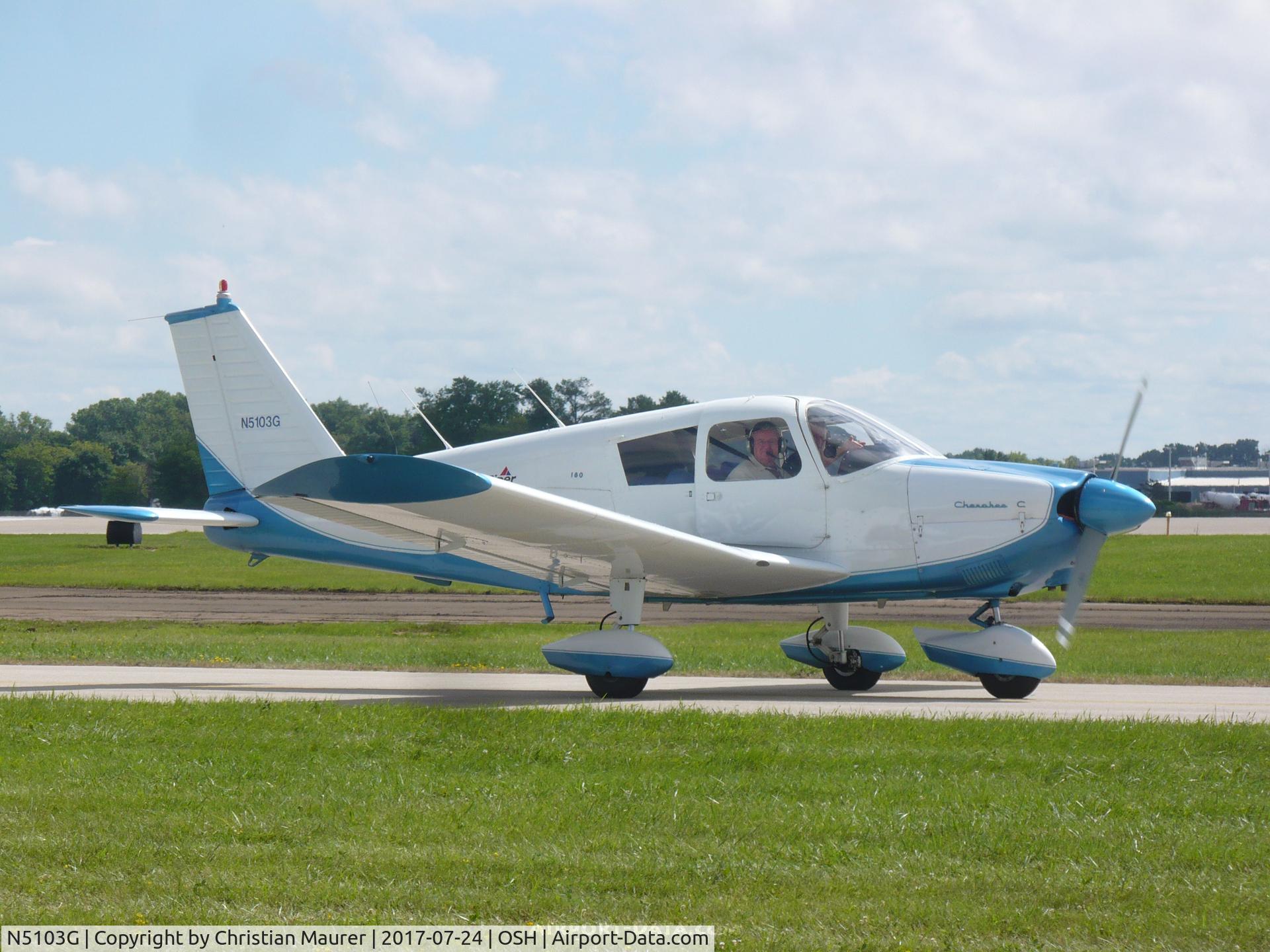 N5103G, 1967 Piper PA-28-180 Cherokee C/N 28-4004, Piper PA-28-180