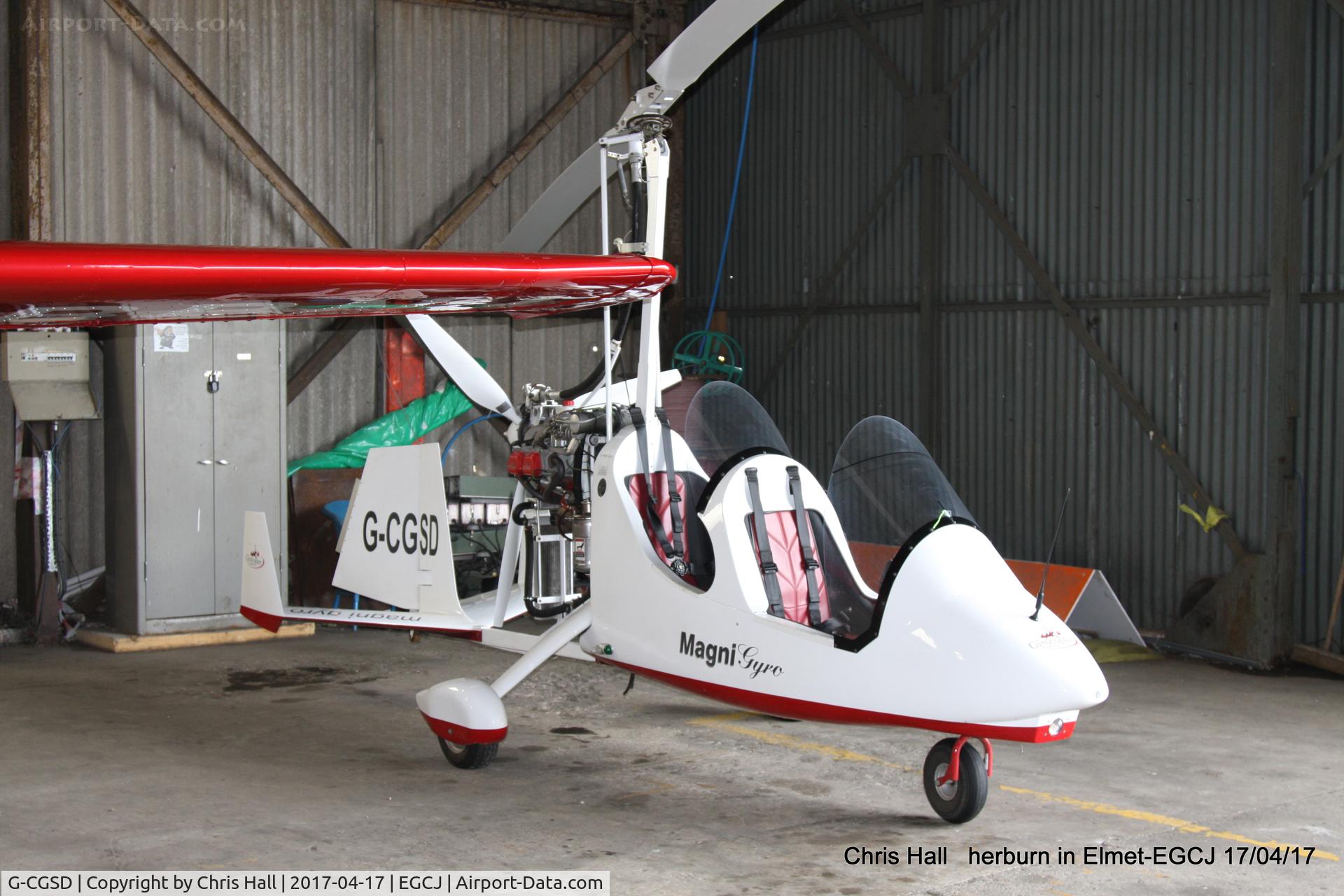 G-CGSD, 2010 Magni Gyro M-16C Tandem Trainer C/N 16-10-6084, at Sherburn in Elmet