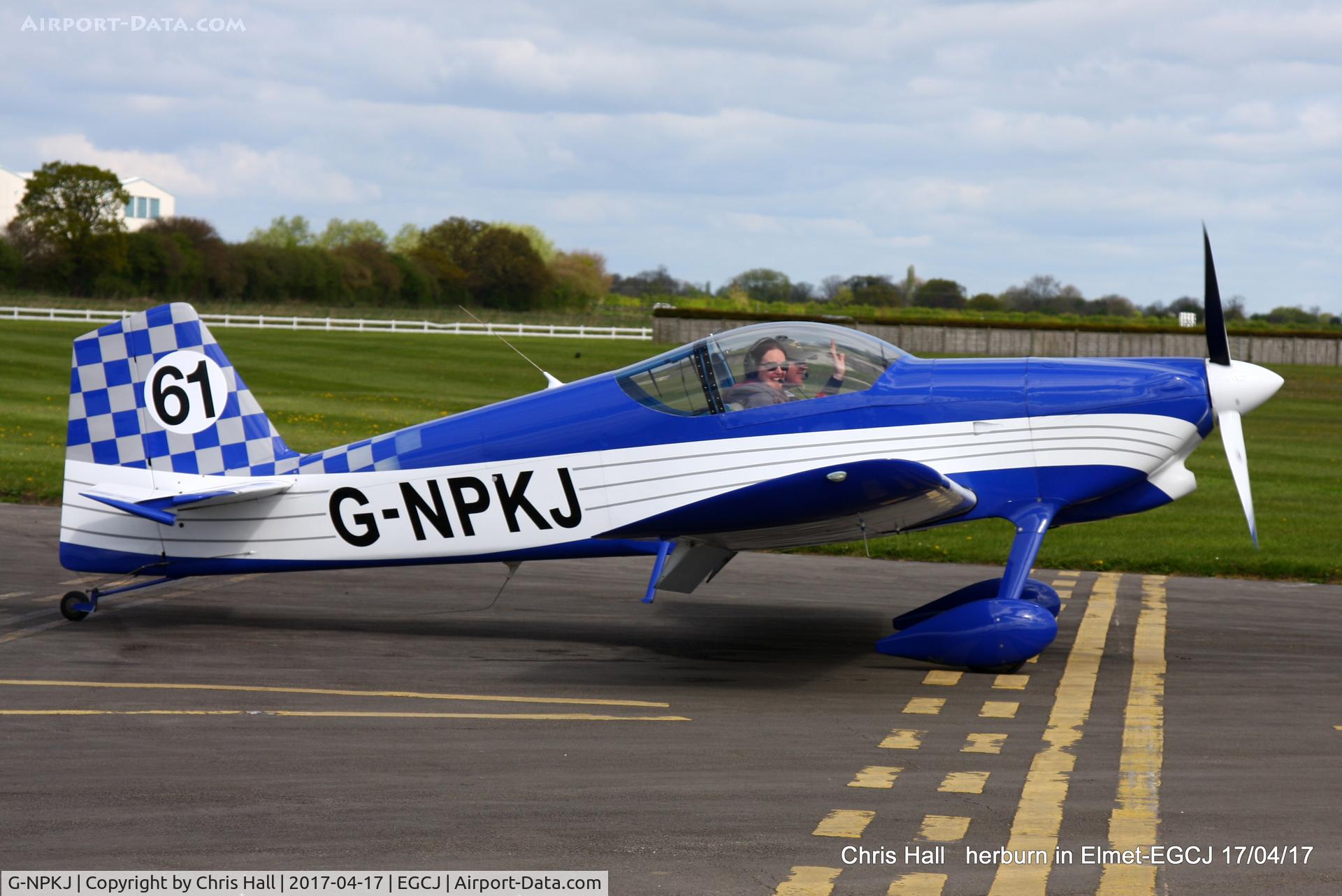 G-NPKJ, 1998 Vans RV-6 C/N PFA 181-13138, at Sherburn in Elmet