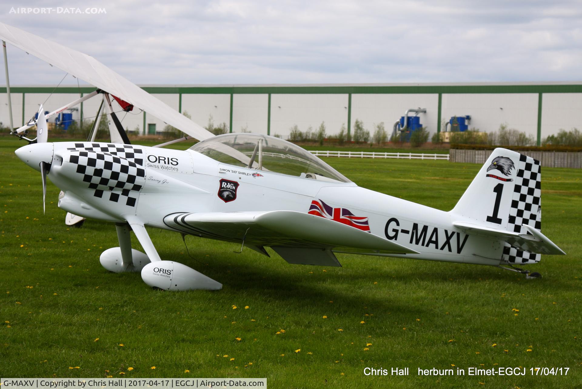 G-MAXV, 2000 Vans RV-4 C/N PFA 181-13266, at Sherburn in Elmet