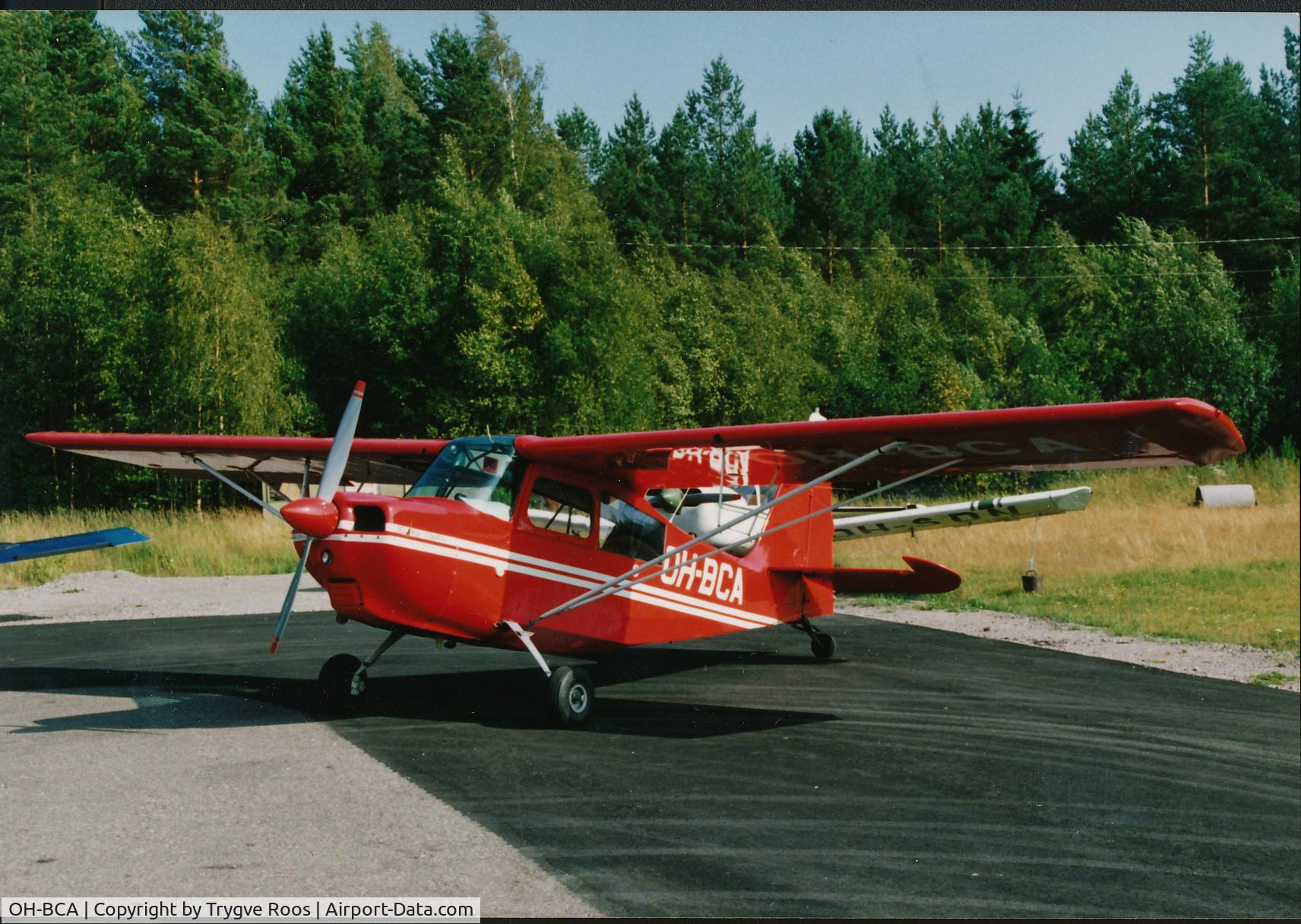 OH-BCA, 1977 Bellanca 7ECA Citabria C/N 119877, OH-BCA in Hanko, Finland in the late 1990's