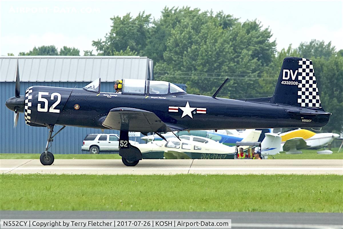 N552CY, 1985 Nanchang CJ-6A C/N 4332008, At 2017 EAA AirVenture at Oshkosh