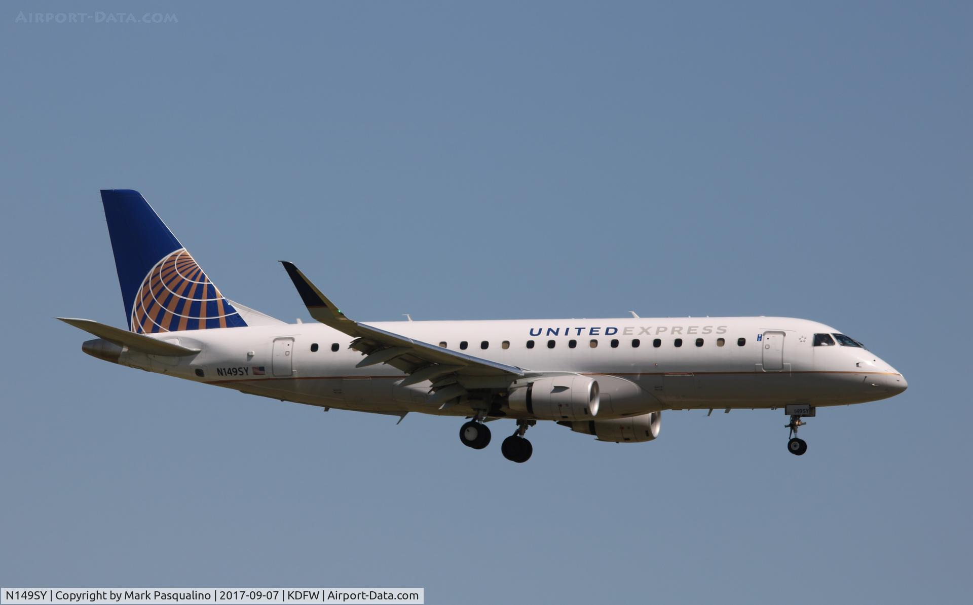 N149SY, 2015 Embraer 175LR (ERJ-170-200LR) C/N 17000495, ERJ 170-200 LR