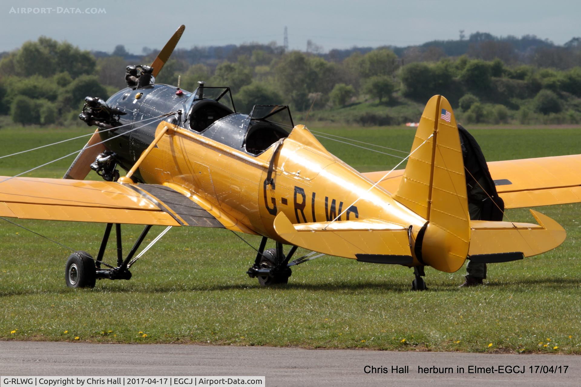 G-RLWG, 1942 Ryan PT-22 Recruit (ST3KR) C/N 1716, at Sherburn in Elmet