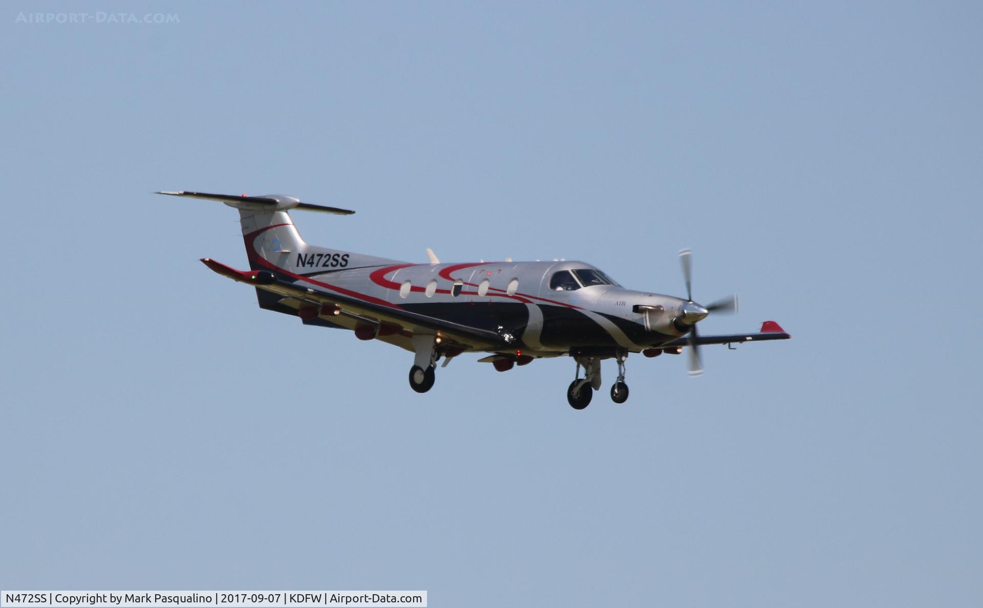N472SS, 2007 Pilatus PC-12/47 C/N 843, Pilatus PC-12/47