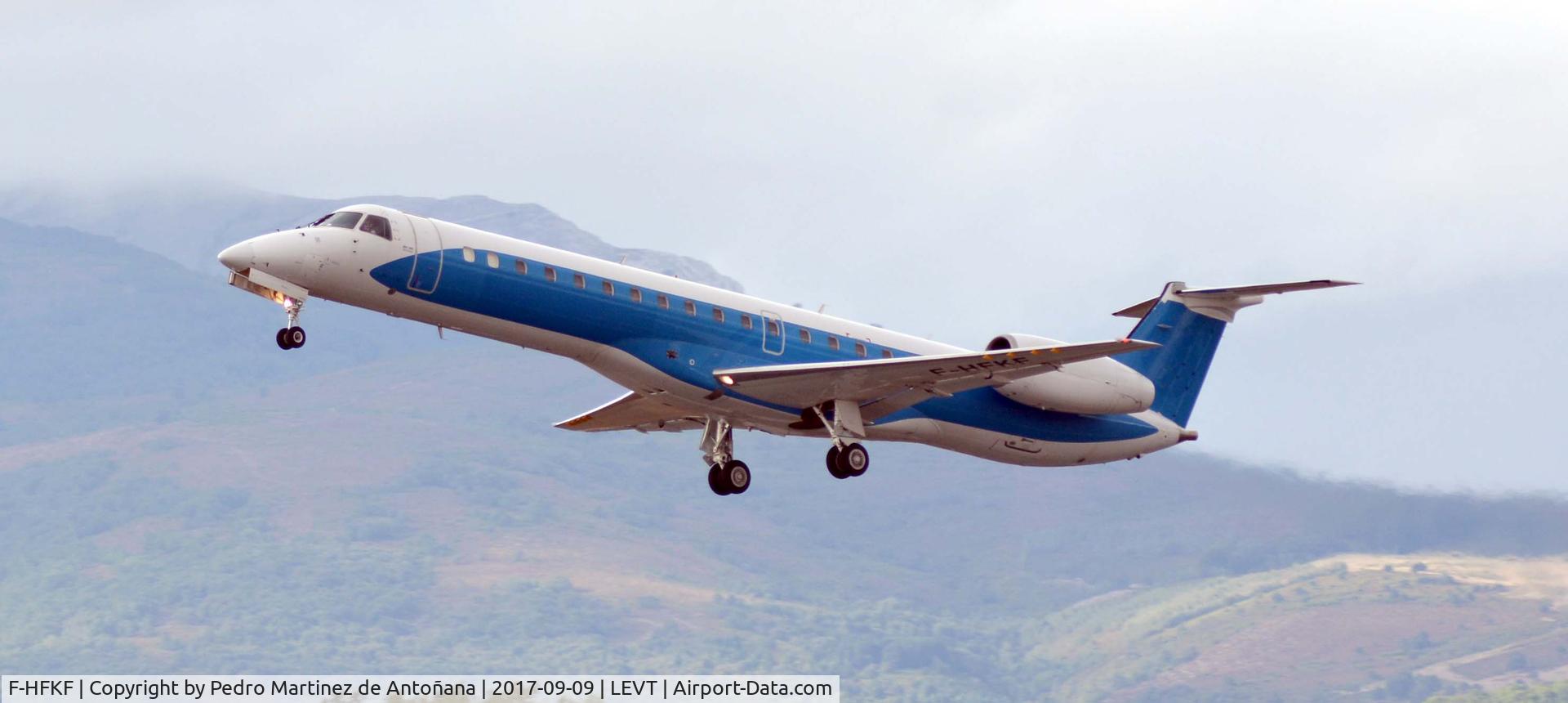 F-HFKF, 2000 Embraer ERJ-145LR (EMB-145LR) C/N 145286, Foronda - Vitoria-Gasteiz - España