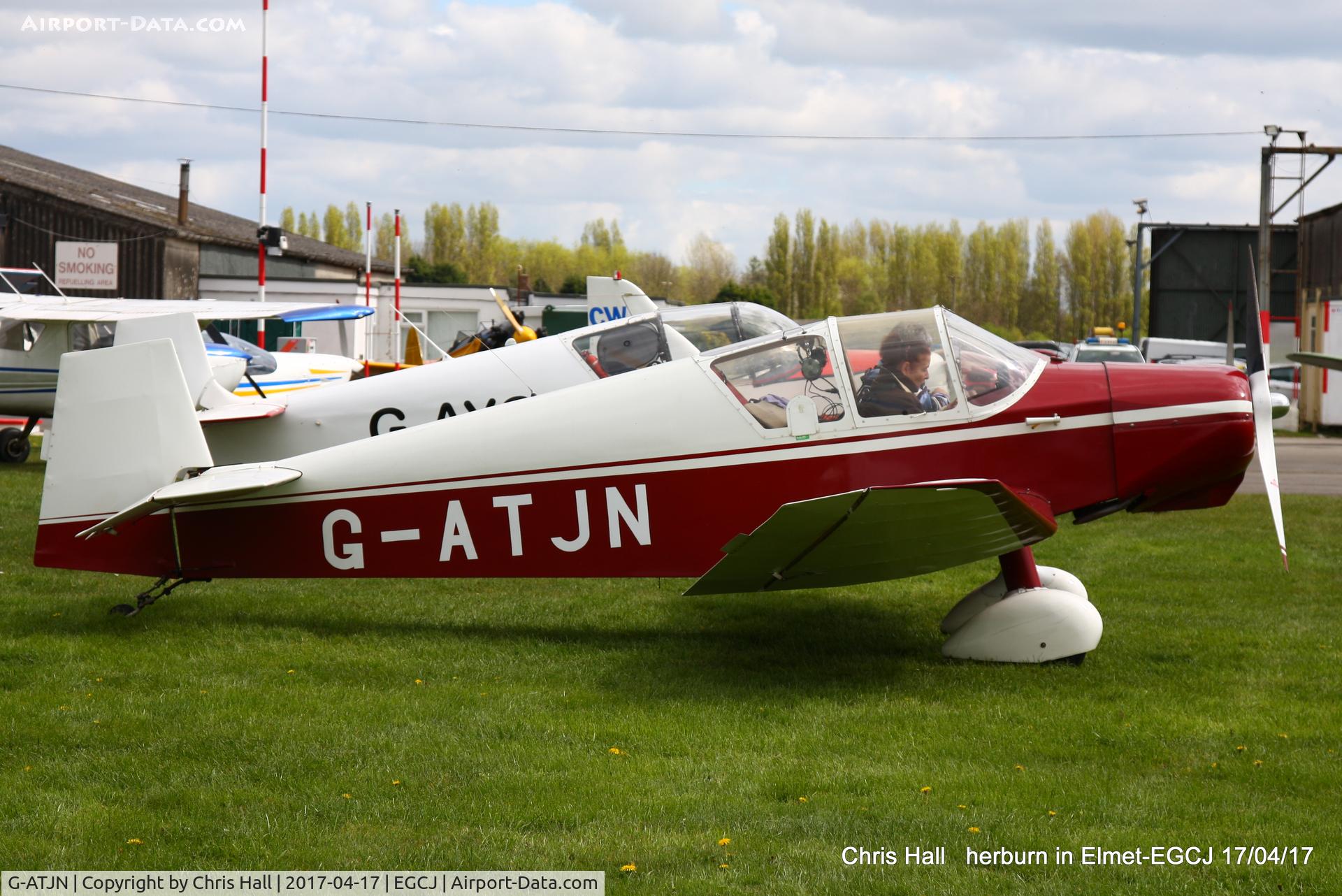 G-ATJN, 1958 Jodel D-119 C/N 863, at Sherburn in Elmet