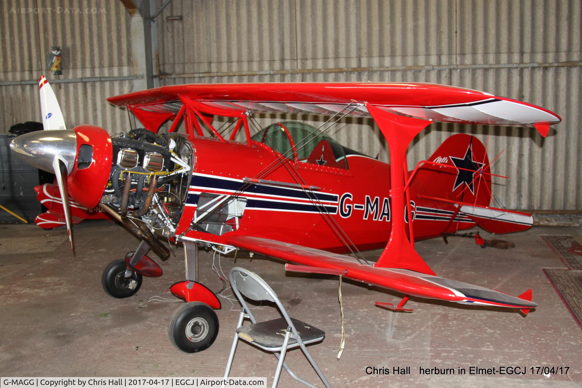 G-MAGG, 1983 Pitts S-1SE Special C/N PFA 009-10873, at Sherburn in Elmet