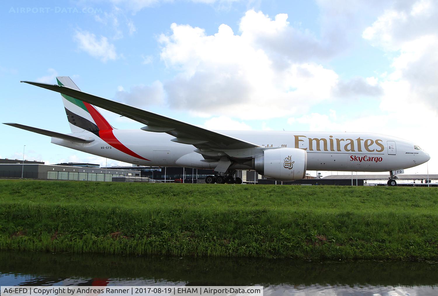 A6-EFD, 2009 Boeing 777-F1H C/N 35606, Emirates SkyCargo Boeing 777