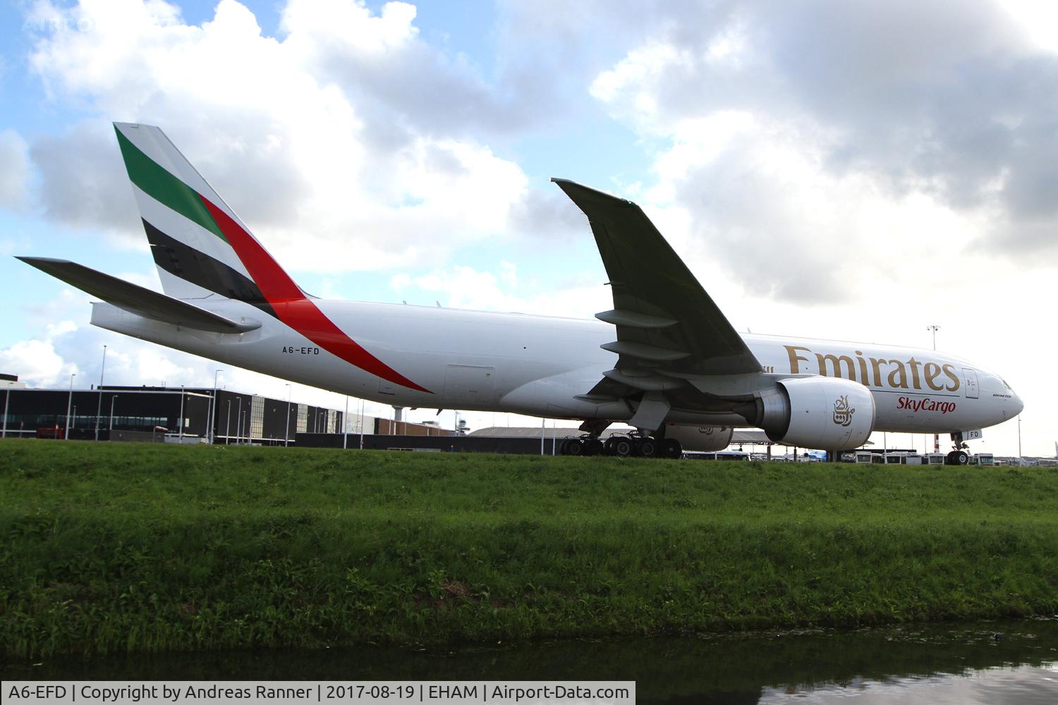 A6-EFD, 2009 Boeing 777-F1H C/N 35606, Emirates SkyCargo Boeing 777