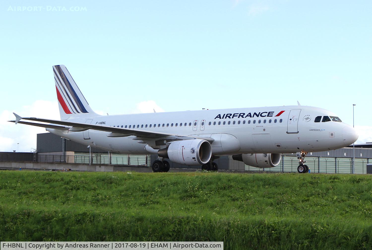 F-HBNL, 2012 Airbus A320-214 C/N 5129, Air France A320